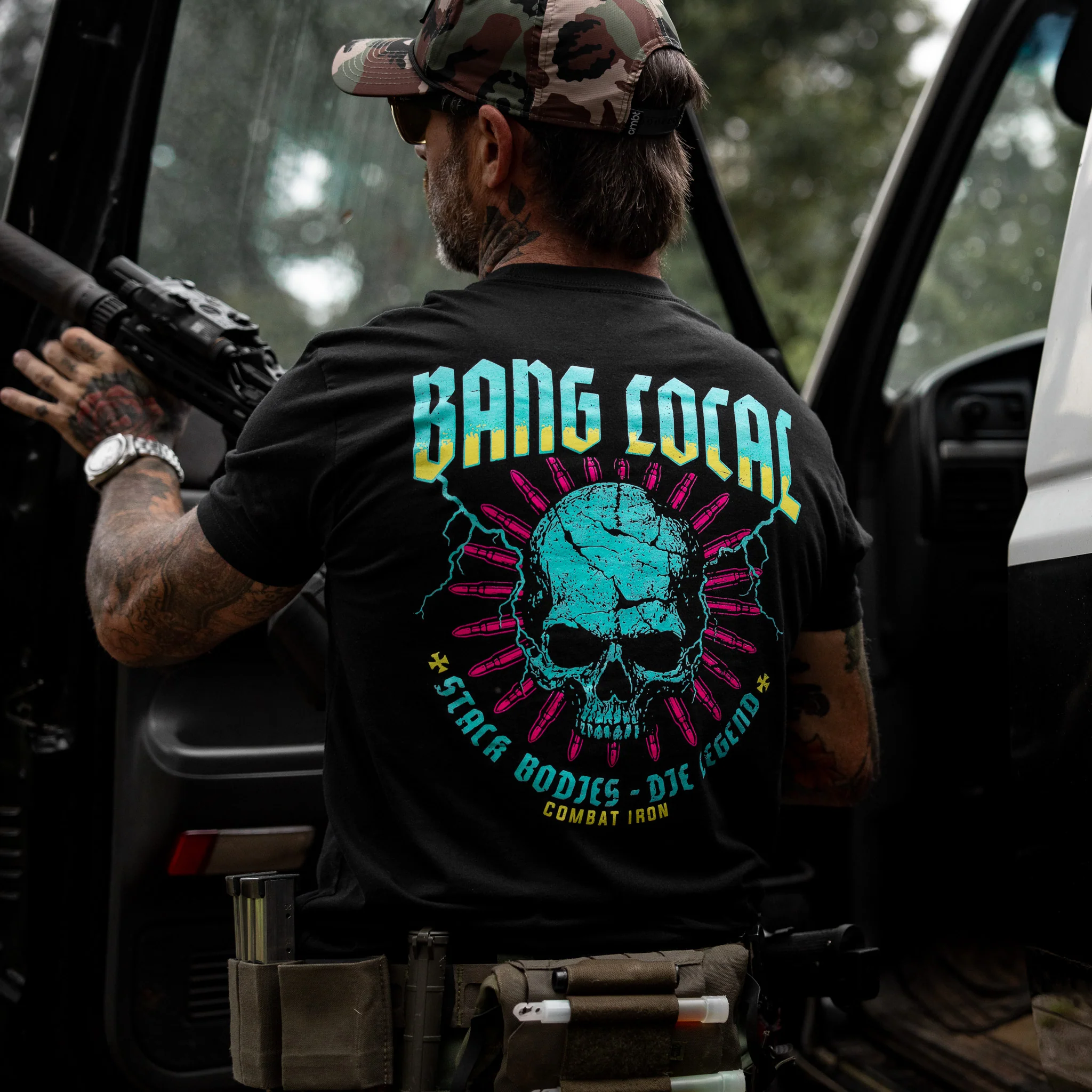 Bang Local. Stack Bodies Men's T-Shirt - Image 8