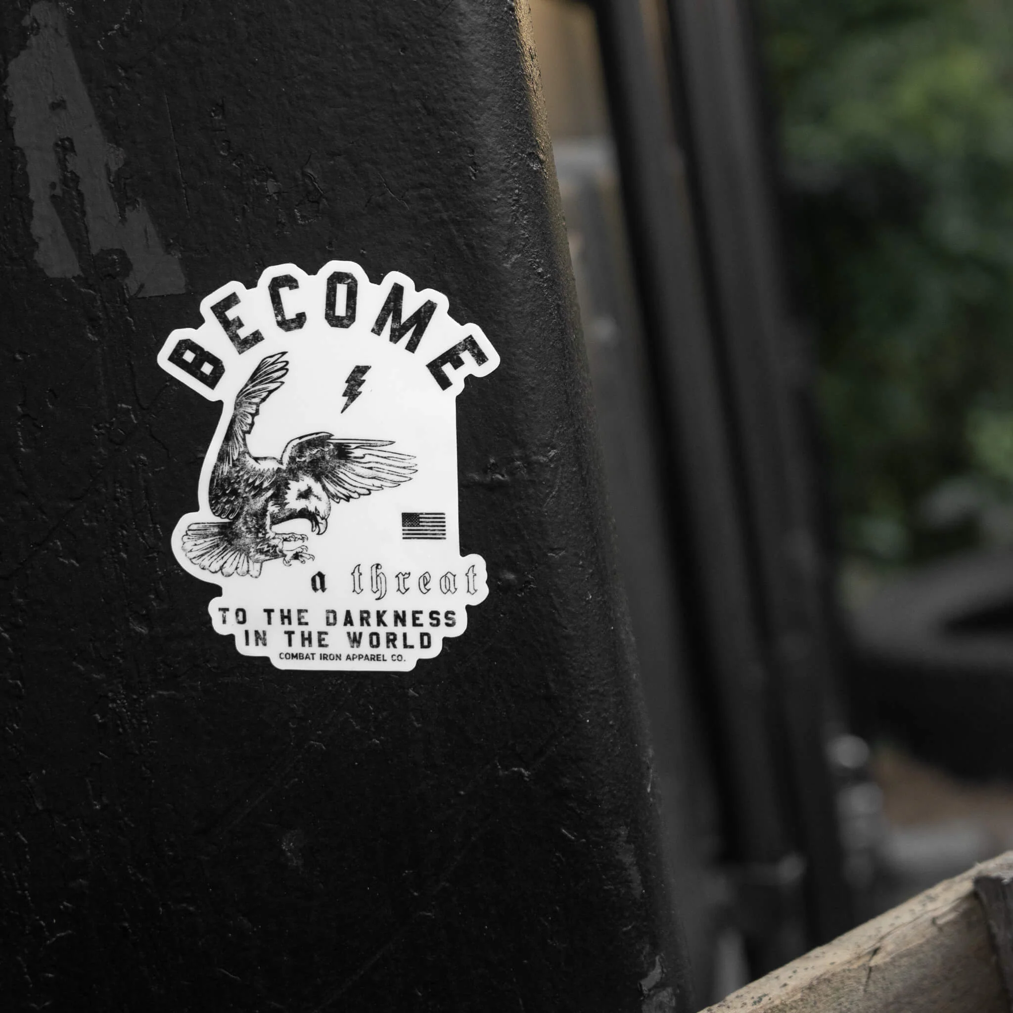 Become A Threat To The Darkness Of The World Decal - Image 2