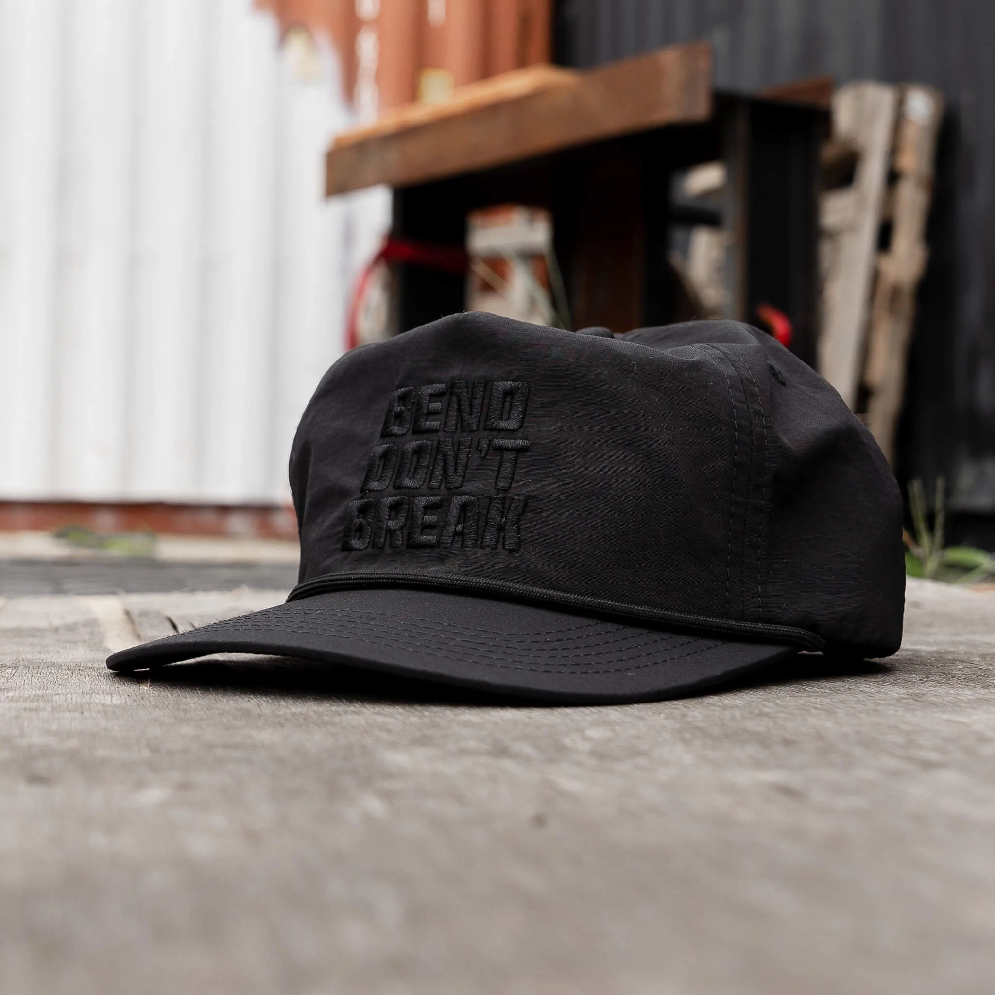 Bend Don't Break Subdued Crushable Rope SnapBack - Image 12