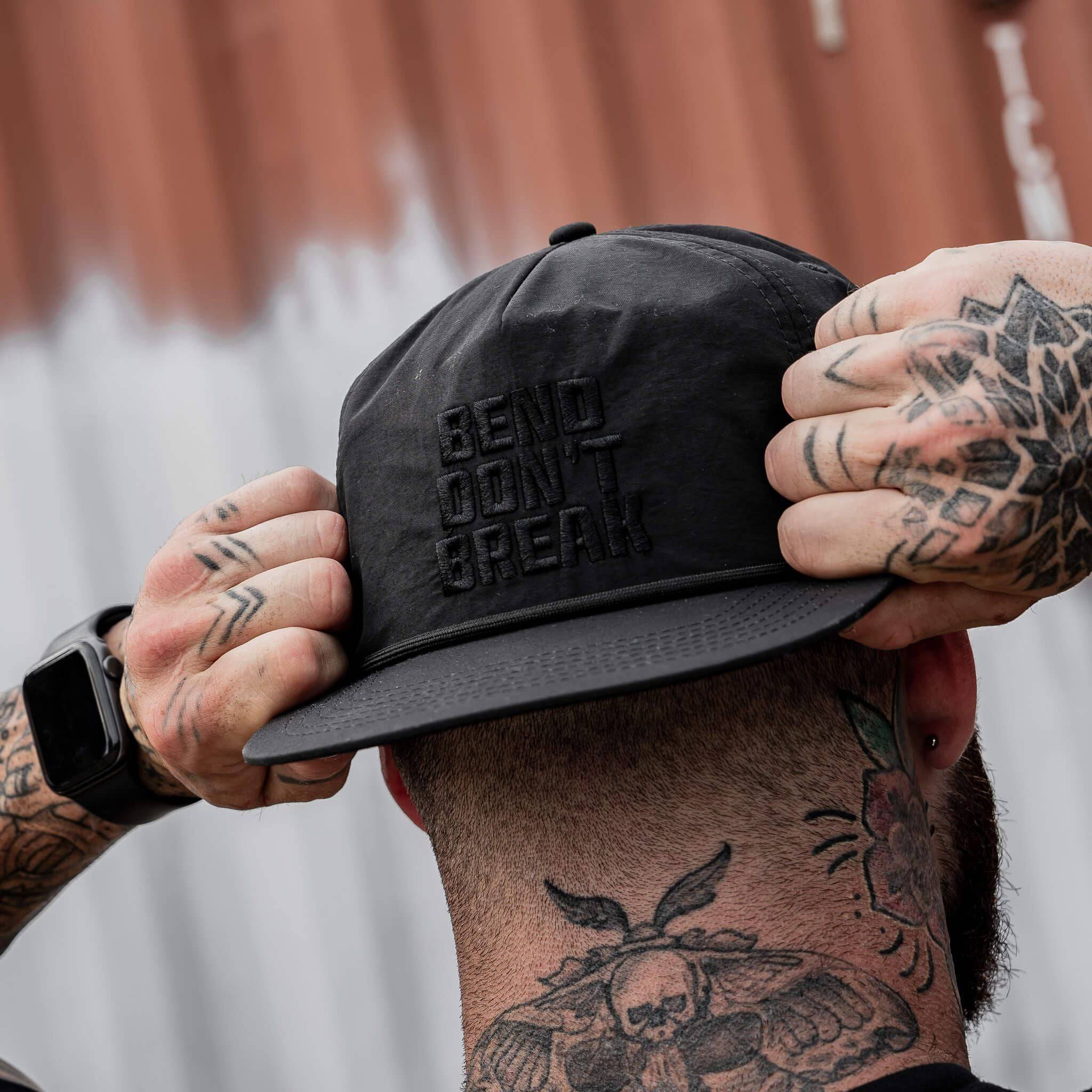 Bend Don't Break Subdued Crushable Rope SnapBack - Image 8