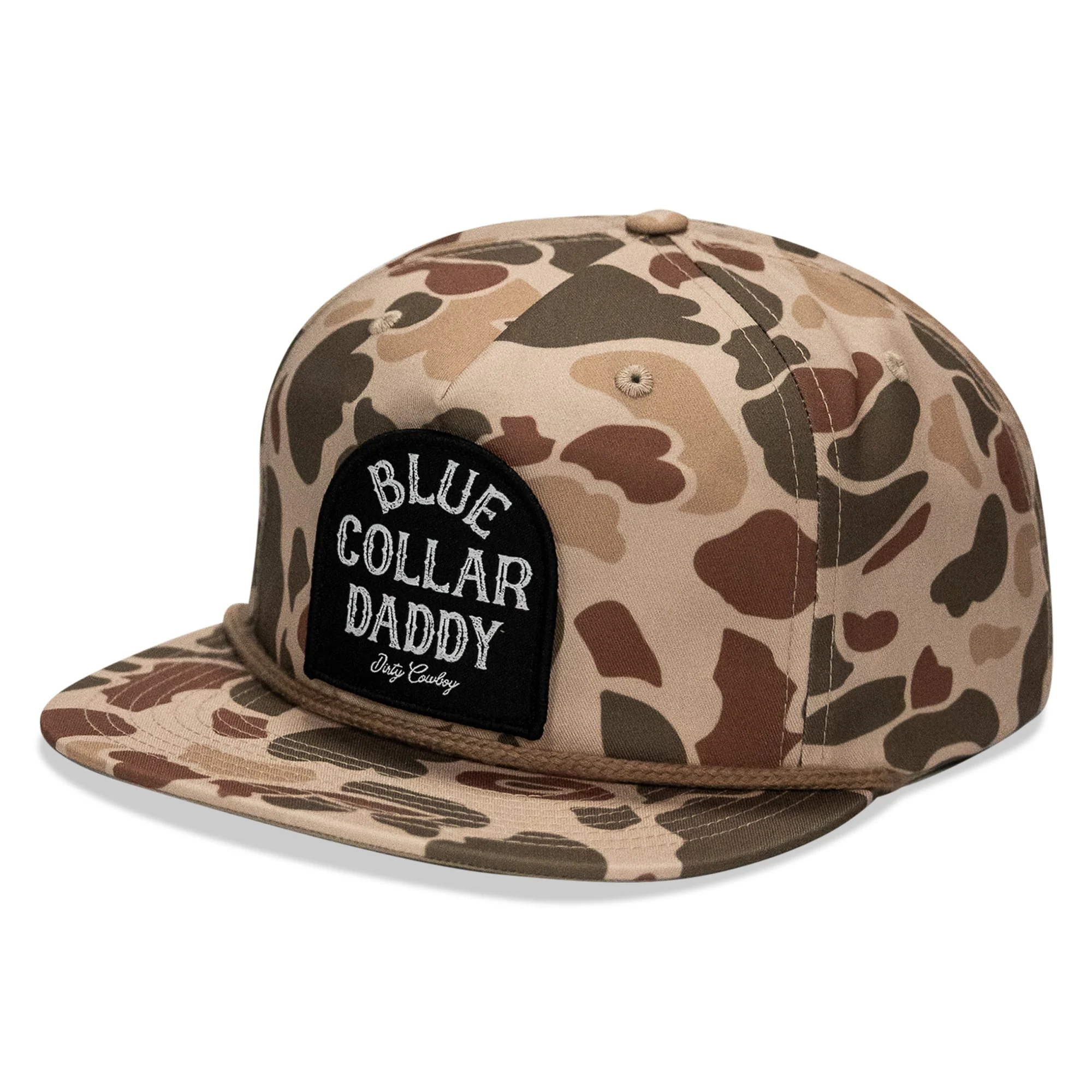 Blue Collar Daddy Patch Flatbill Snapback - Image 2