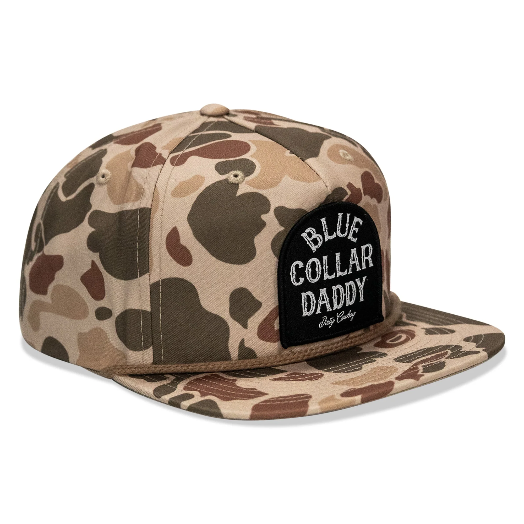 Blue Collar Daddy Patch Flatbill Snapback - Image 3