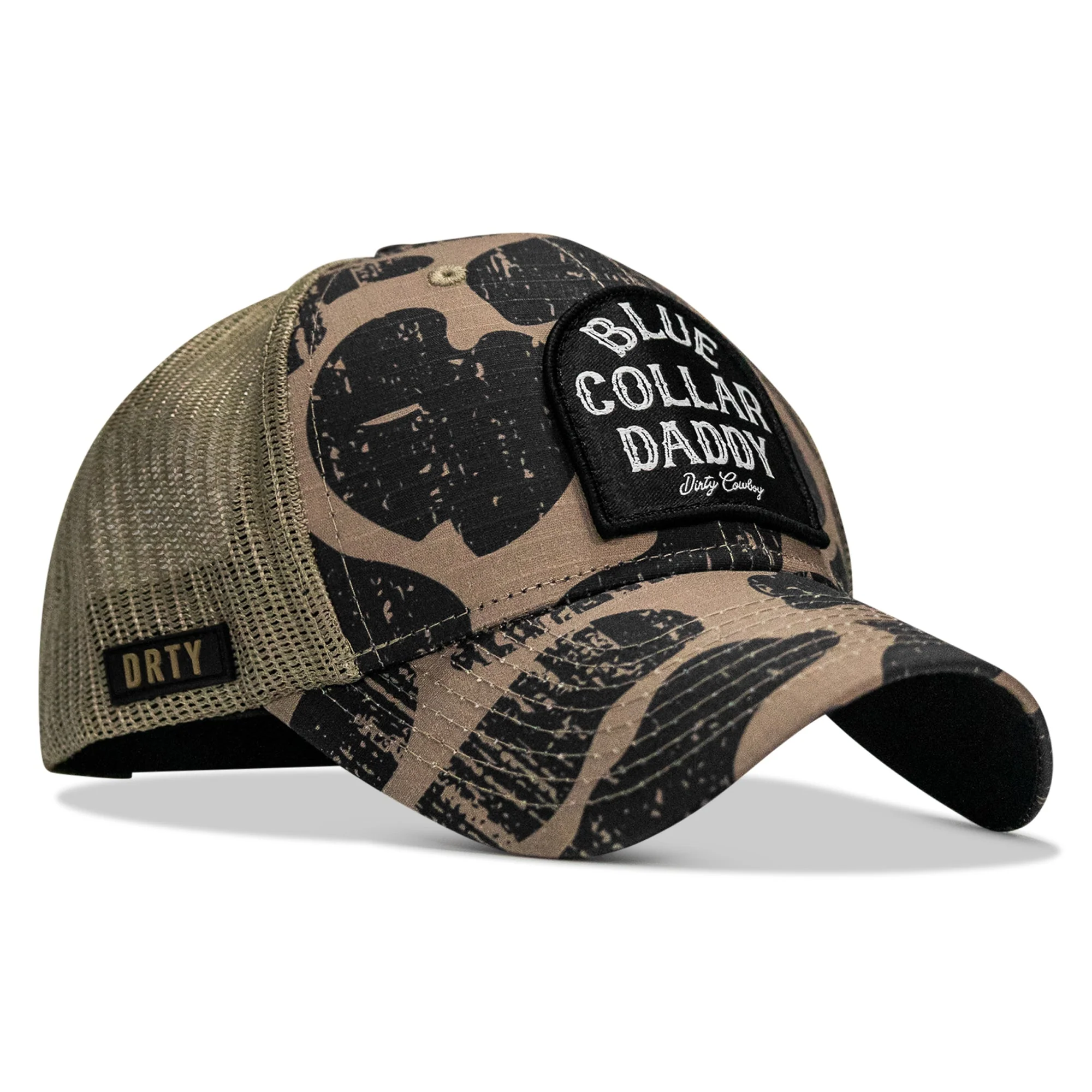 Blue Collar Daddy Patch Original Ripstop Classic Snapback Hat - Image 11