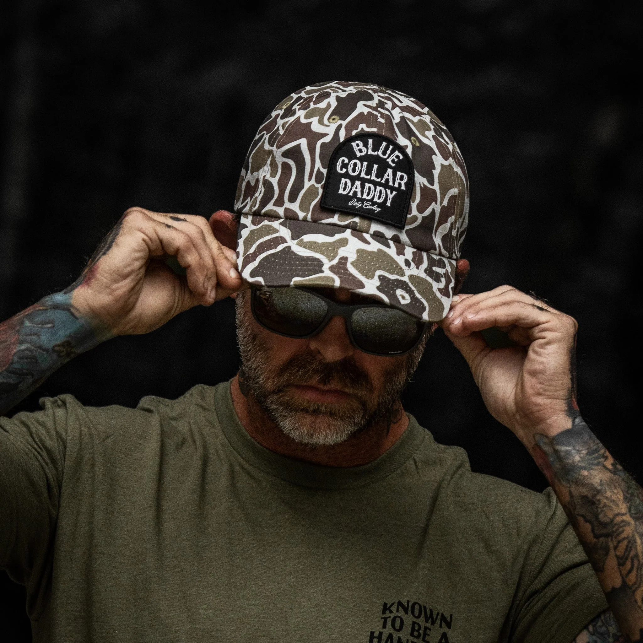 Blue Collar Daddy Patch Ripstop Tactical Hat - Image 4
