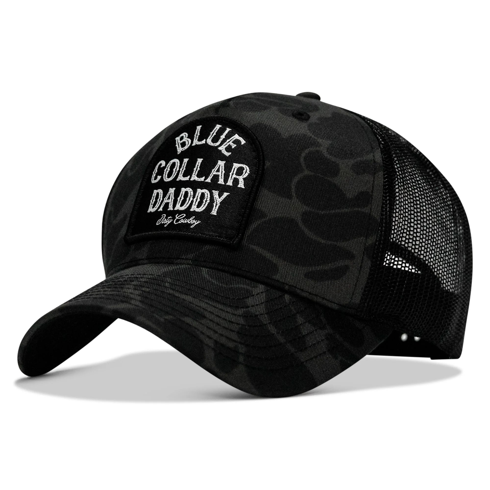 Blue Collar Daddy Patch Snapback Hat - Image 16