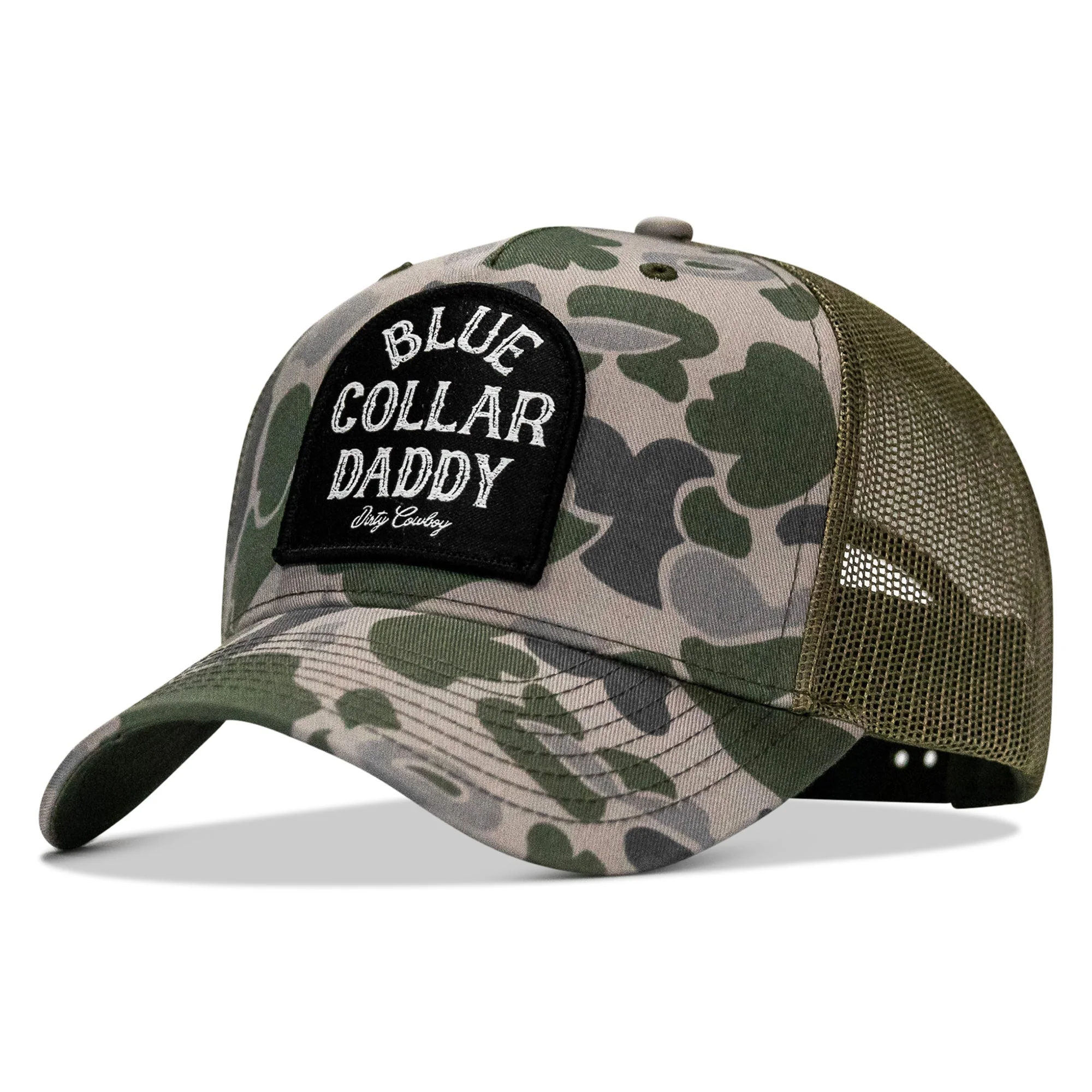 Blue Collar Daddy Patch Snapback Hat - Image 2