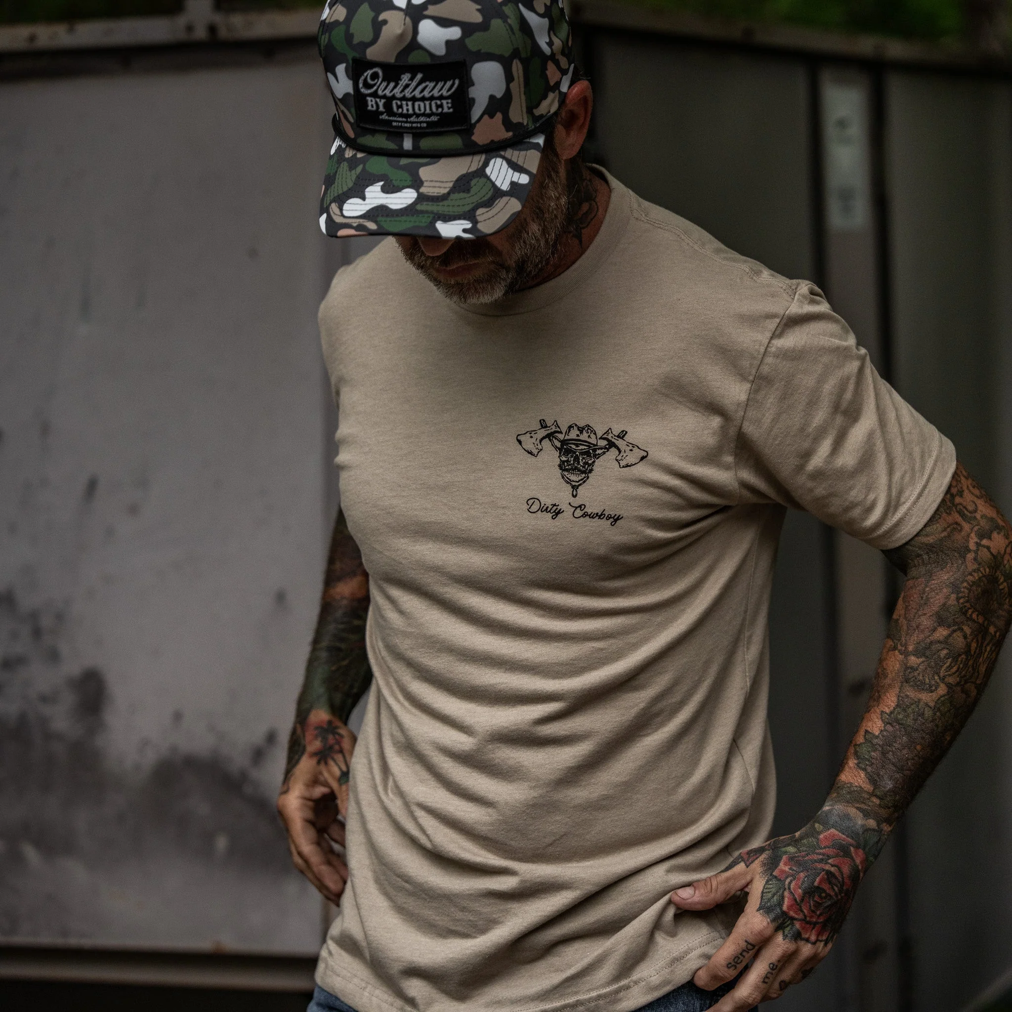 Blue Collar Hatchet Men's T-Shirt - Image 26