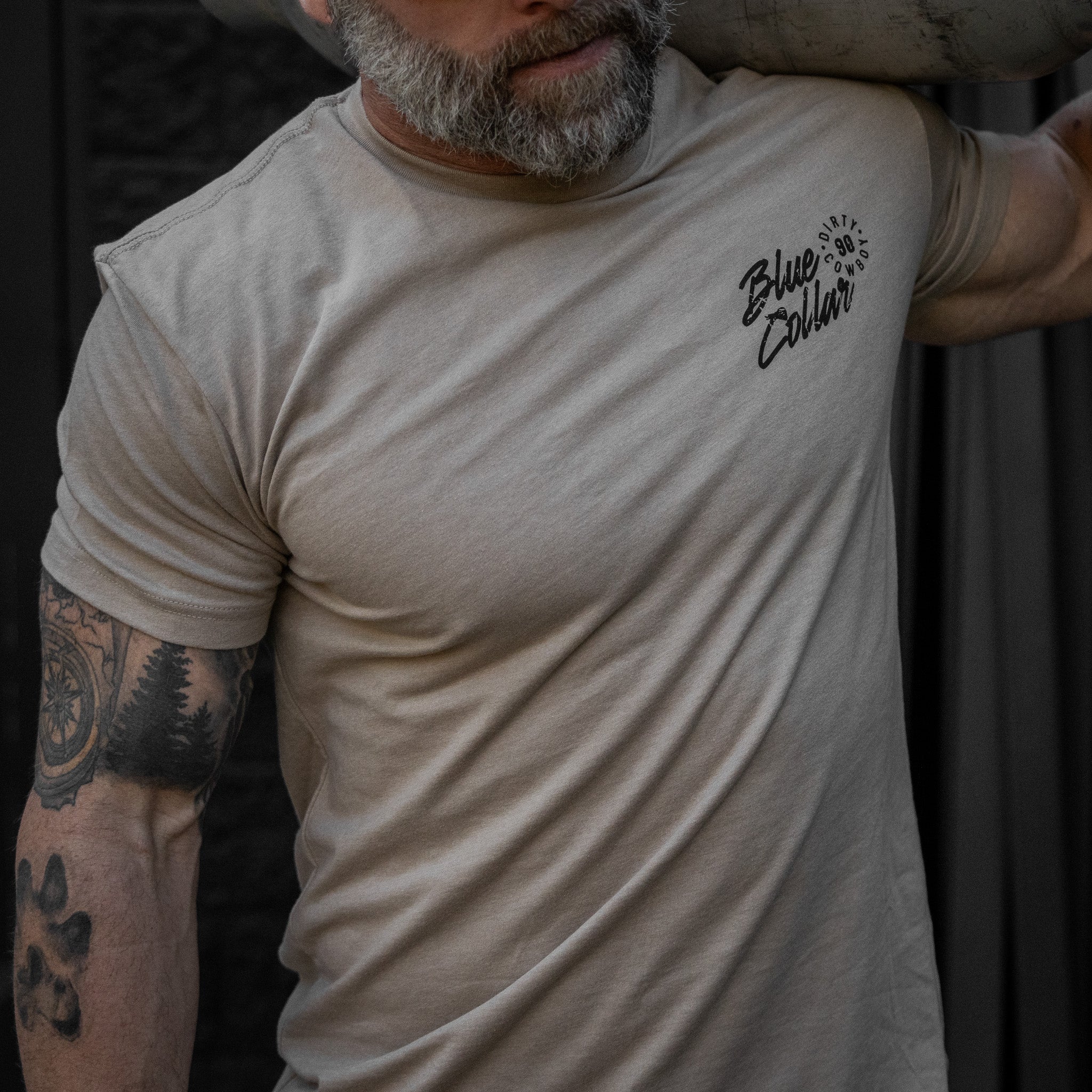Blue Collar Makes Her Hollar Men's T-Shirt - Image 22