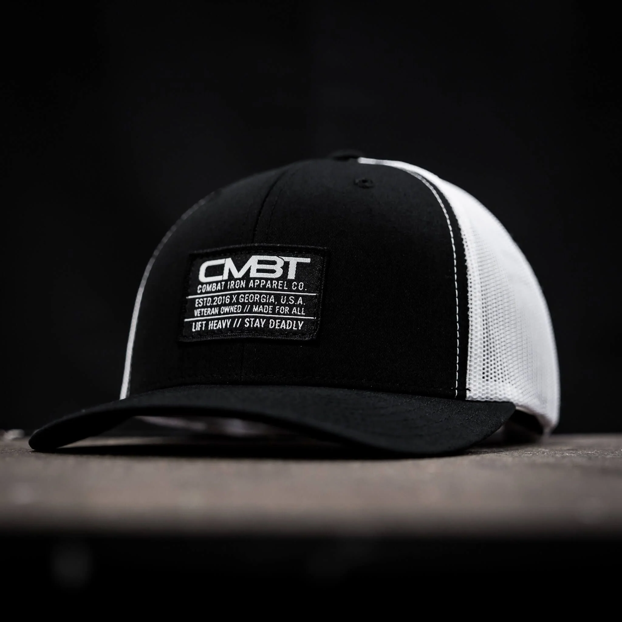 Branded CMBT Labeled Mid-Profile Snapback Hat - Image 20