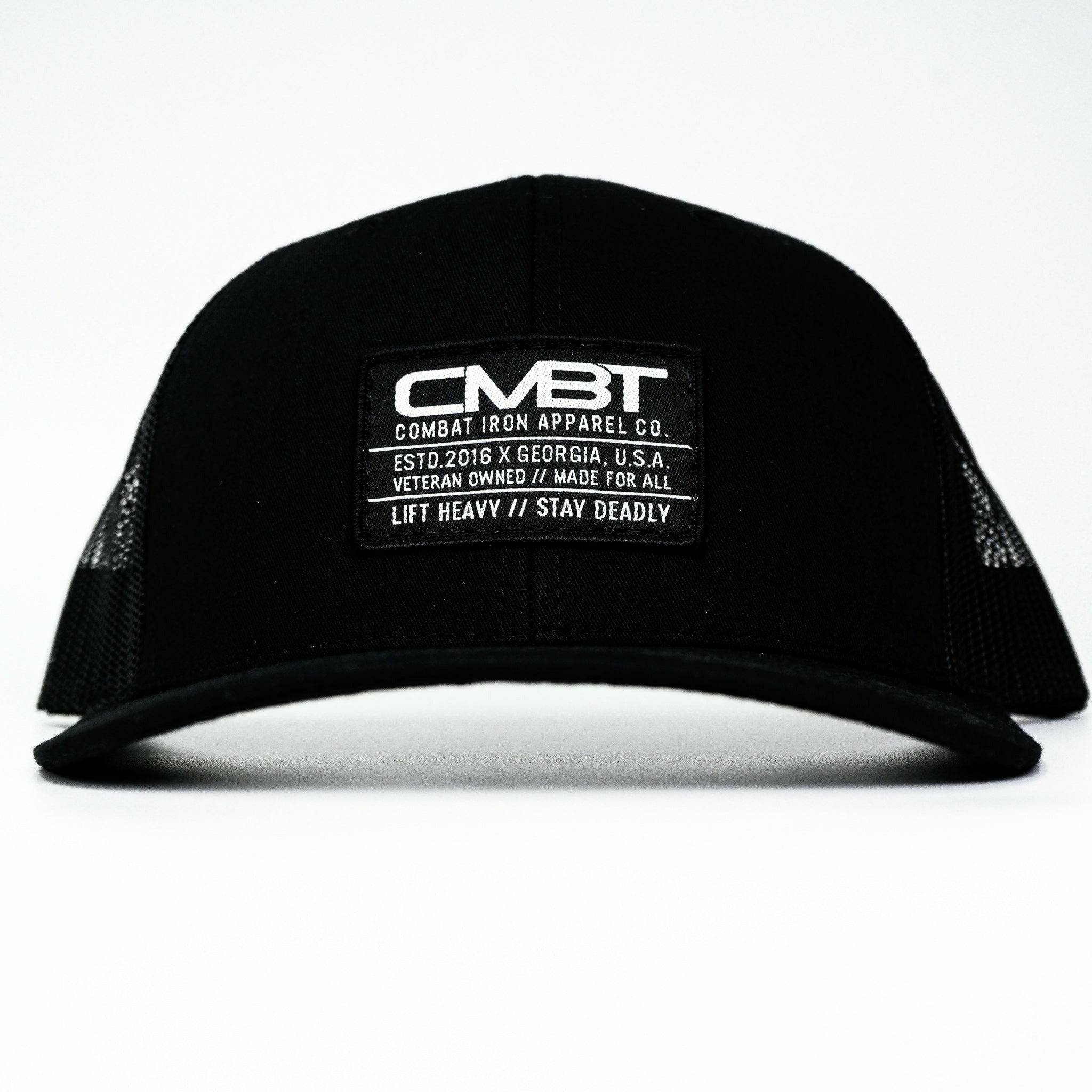 Branded CMBT Labeled Mid-Profile Snapback Hat - Image 5