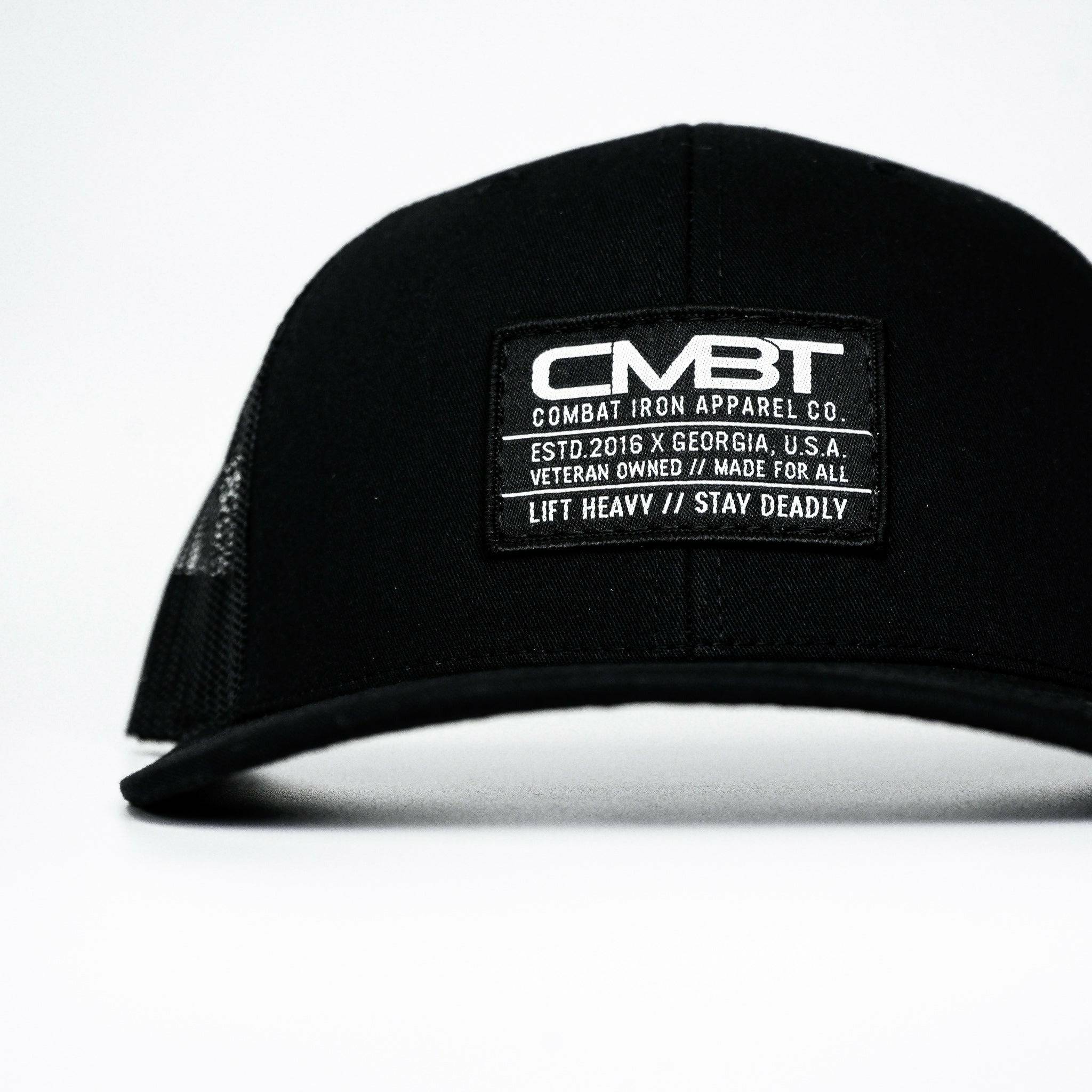 Branded CMBT Labeled Mid-Profile Snapback Hat - Image 7