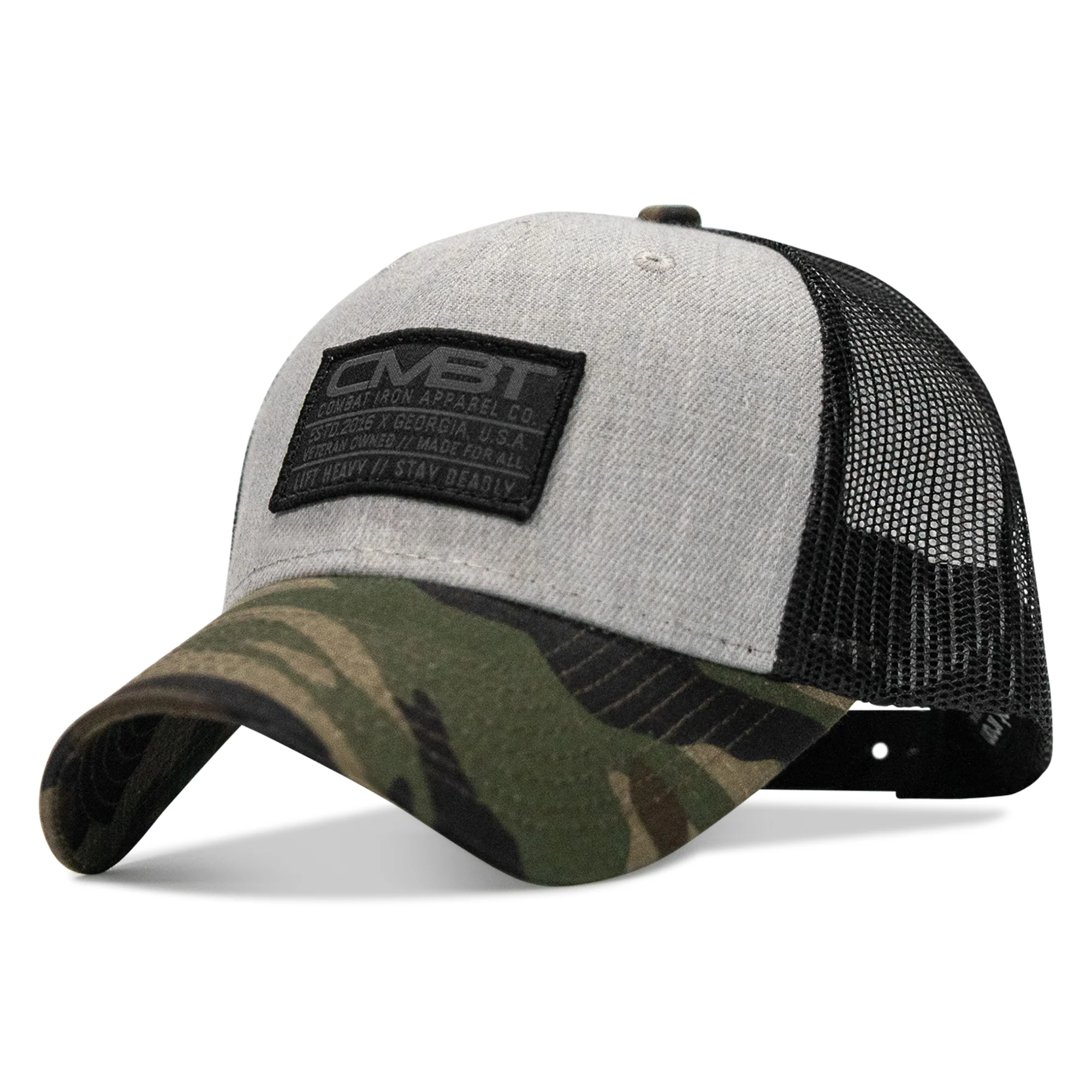 Branded CMBT Subdued Labeled Snapback Hat - Image 11