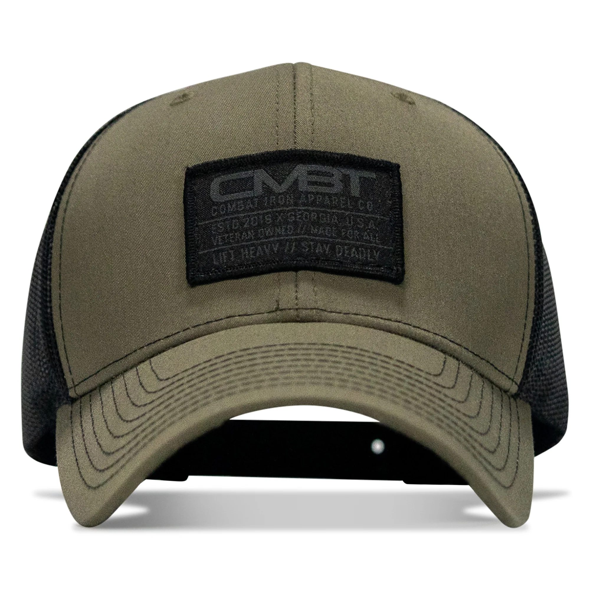 Branded CMBT Subdued Labeled Snapback Hat - Image 5