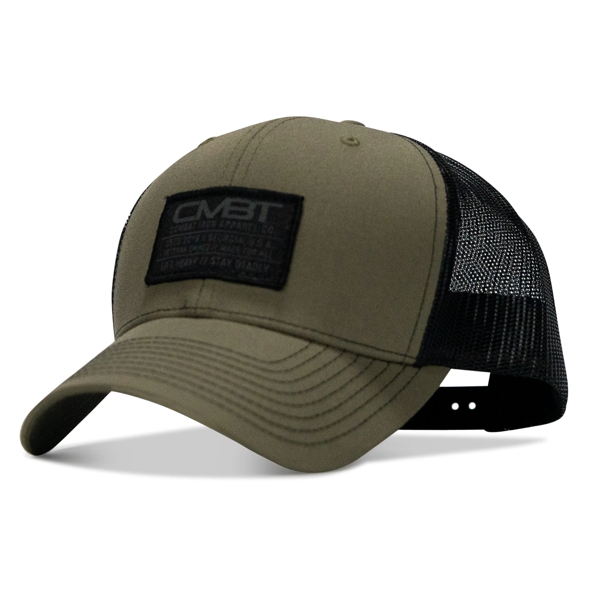 Branded CMBT Subdued Labeled Snapback Hat - Image 6