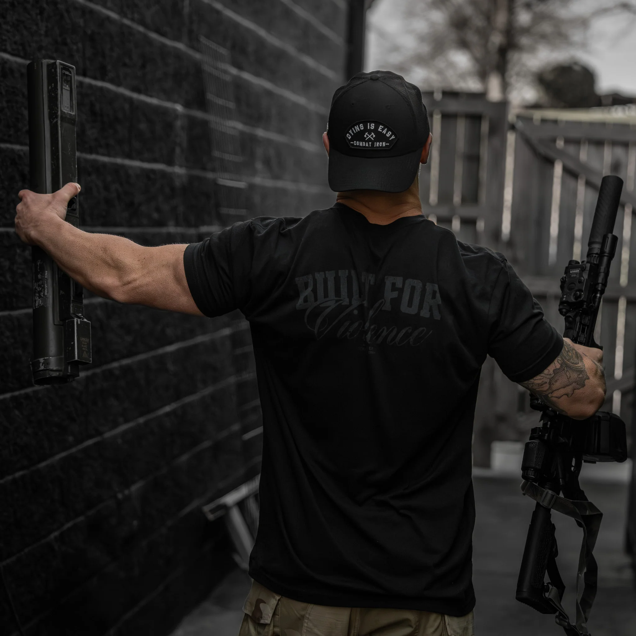 Built For Violence Men's T-Shirt - Image 8