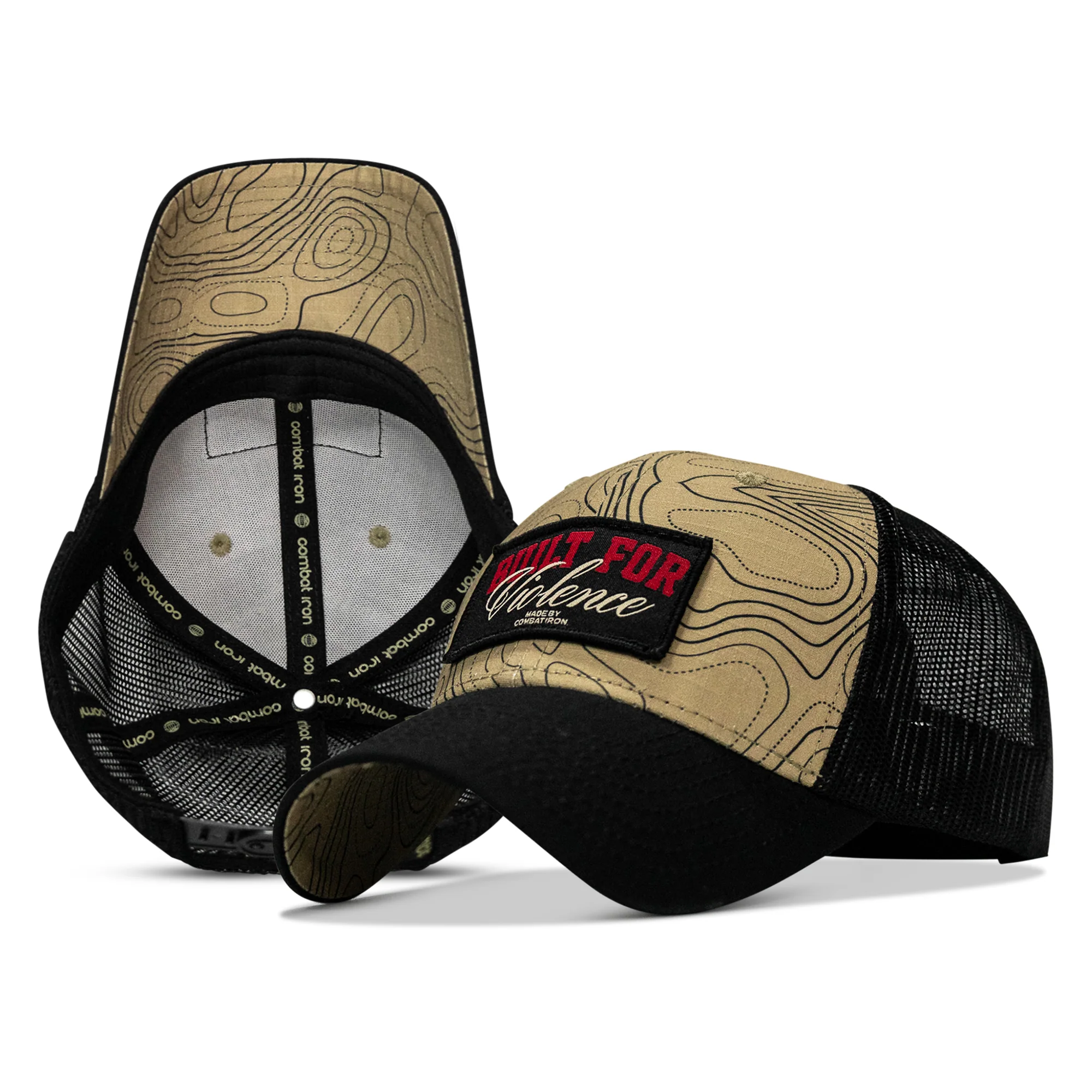 Built For Violence Patch Original Ripstop Snapback Hat - Image 2