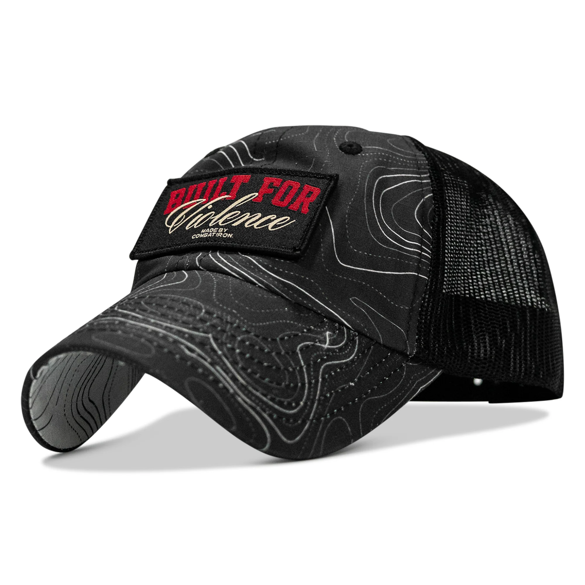 Built For Violence Tactical Ripstop Mesh Snapback Hat - Image 3
