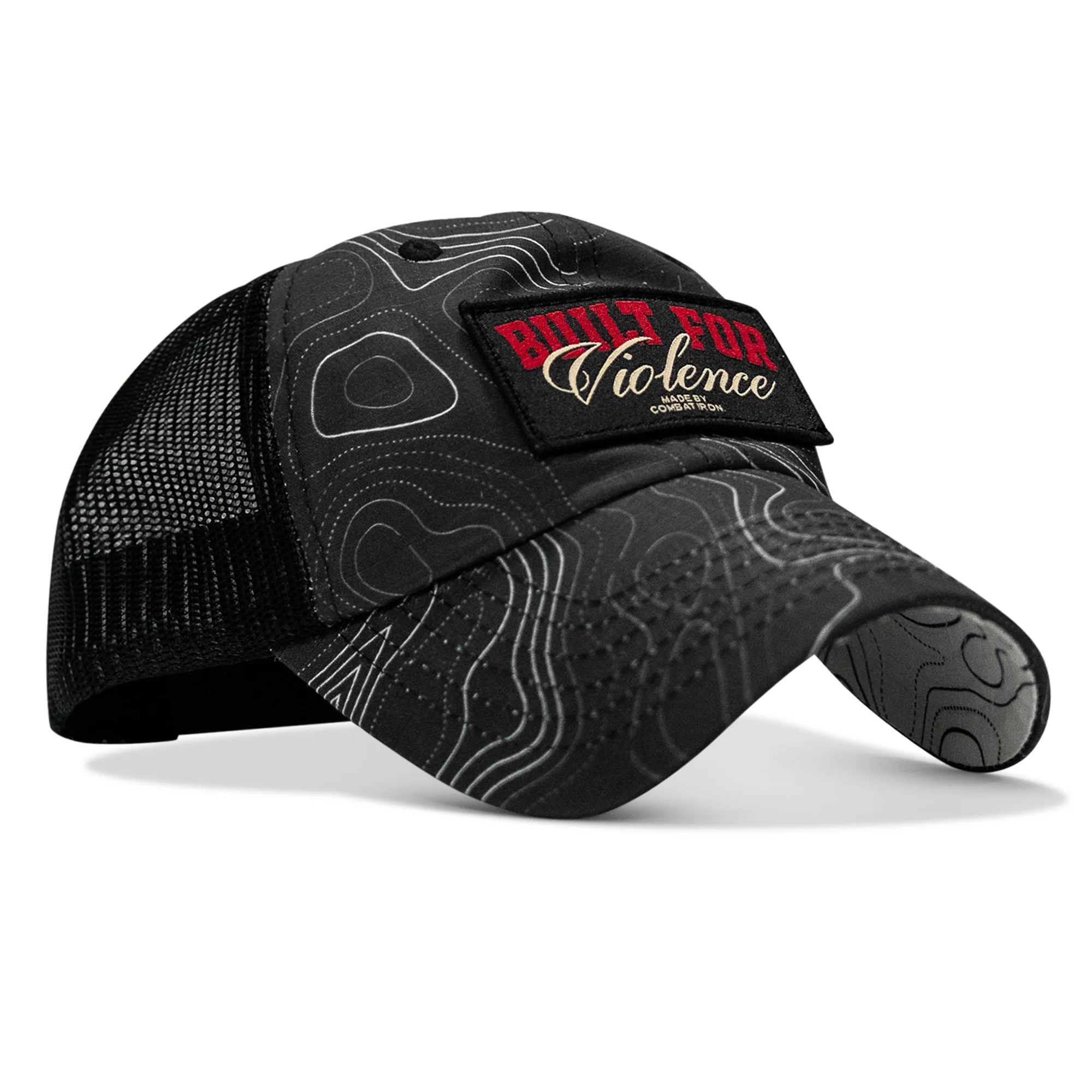 Built For Violence Tactical Ripstop Mesh Snapback Hat - Image 4