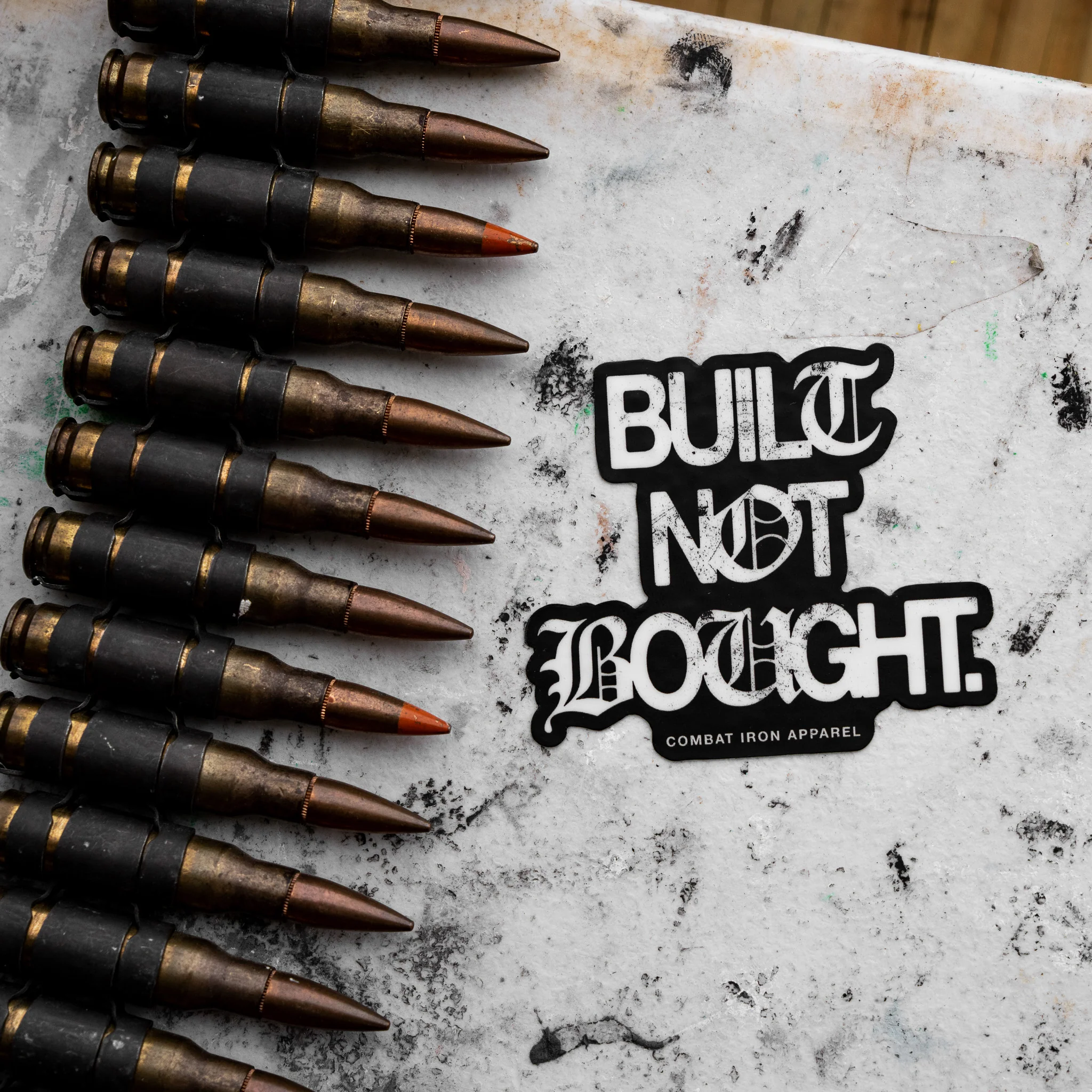 Built. Not. Bought. Decal - Image 2