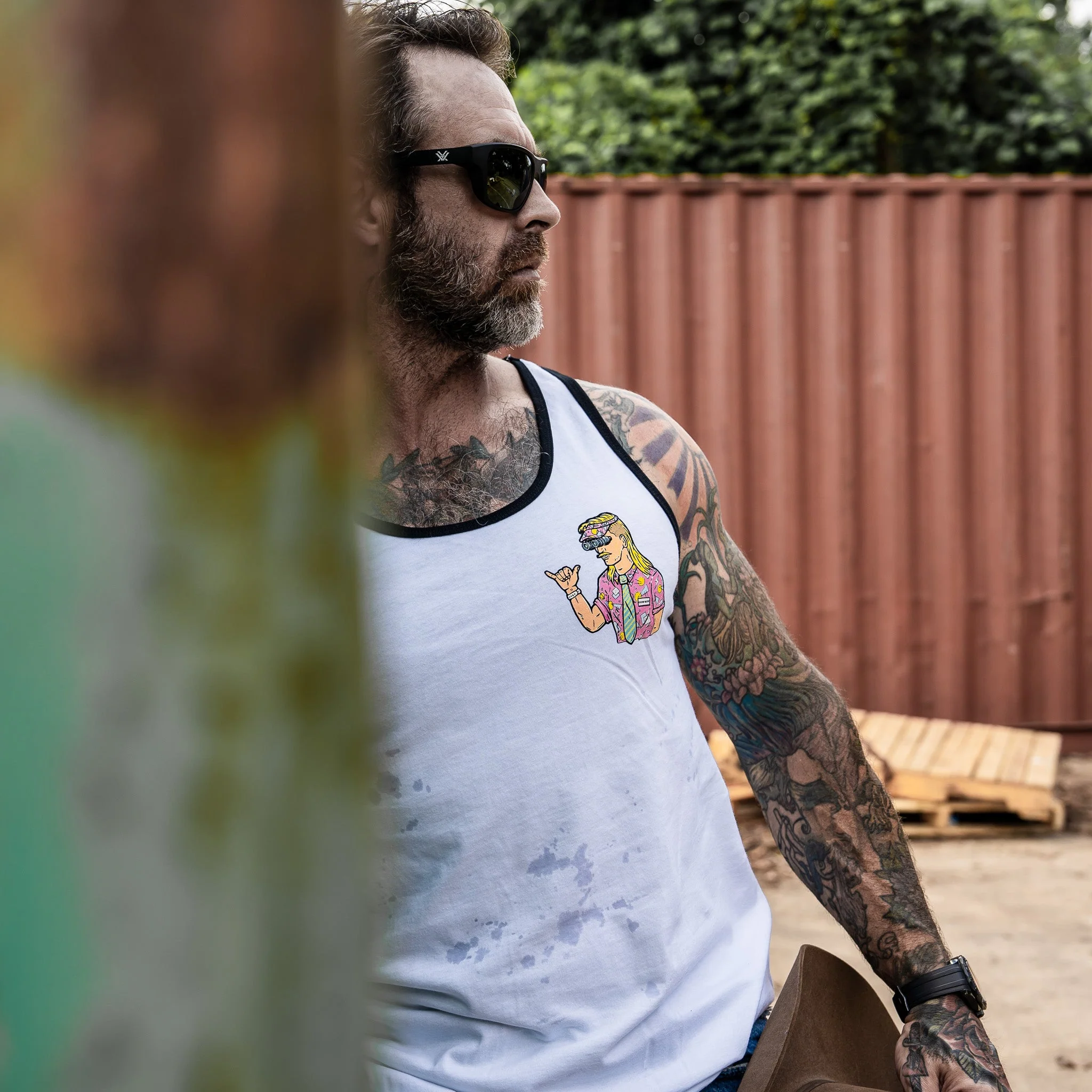 Business In The Front. Party In The Back. Men's Tank - Image 4