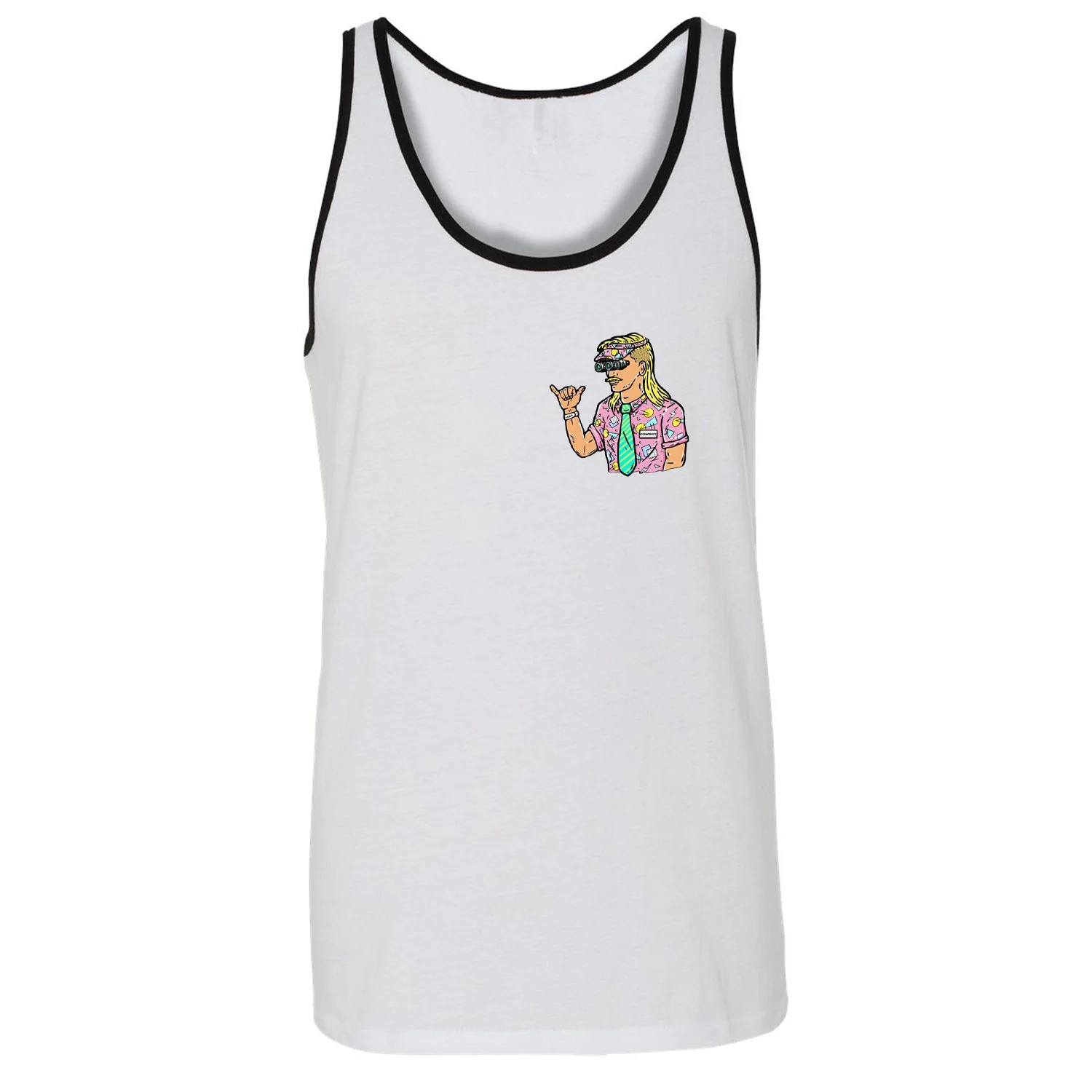 Business In The Front. Party In The Back. Men's Tank - Image 8