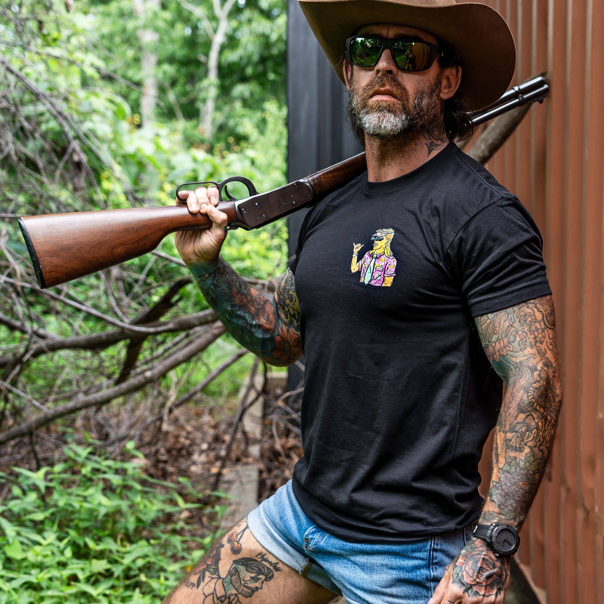 Business In The Front. Party In The Back. Party Men's T-Shirt - Image 7