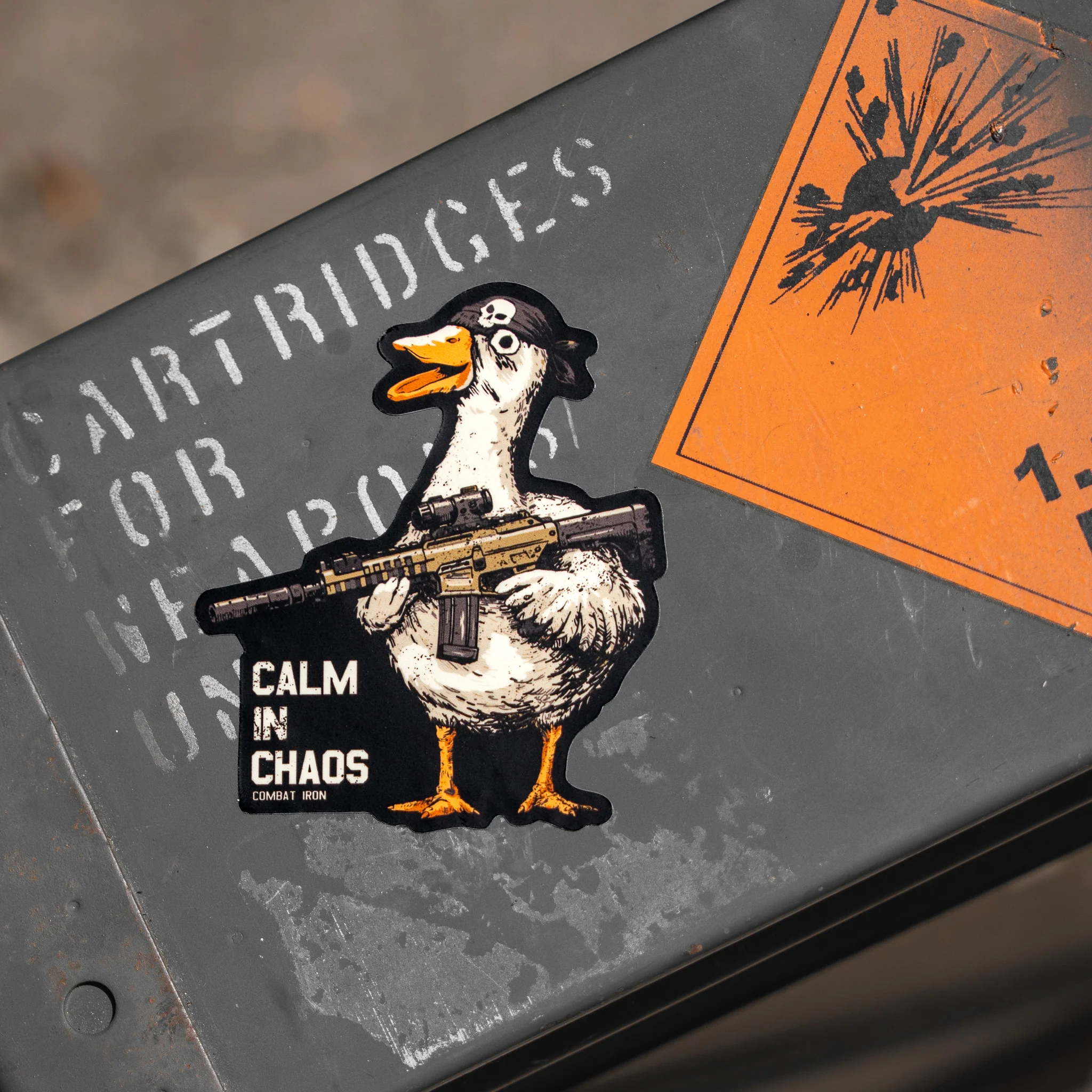 Calm In Chaos Decal - Image 2