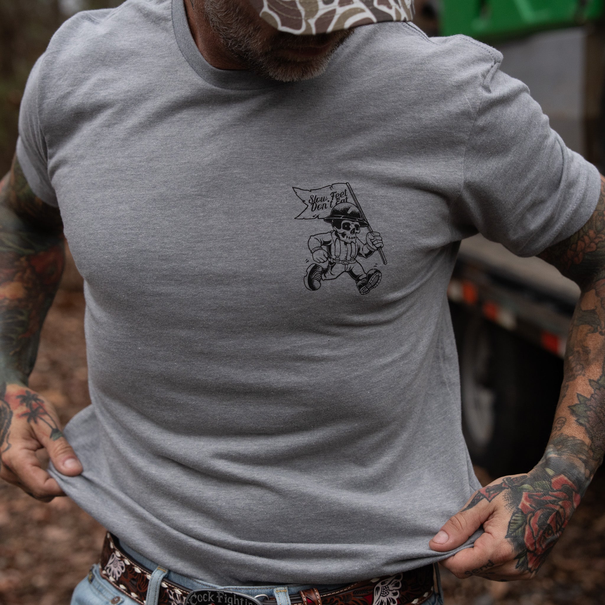 Can't Fake Work Ethic Men's T-Shirt - Image 25