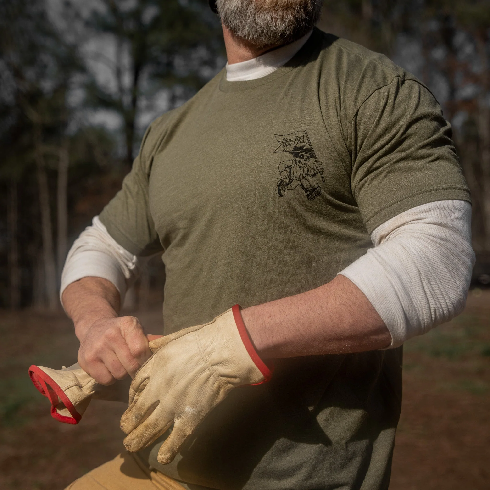 Can't Fake Work Ethic Men's T-Shirt - Image 31