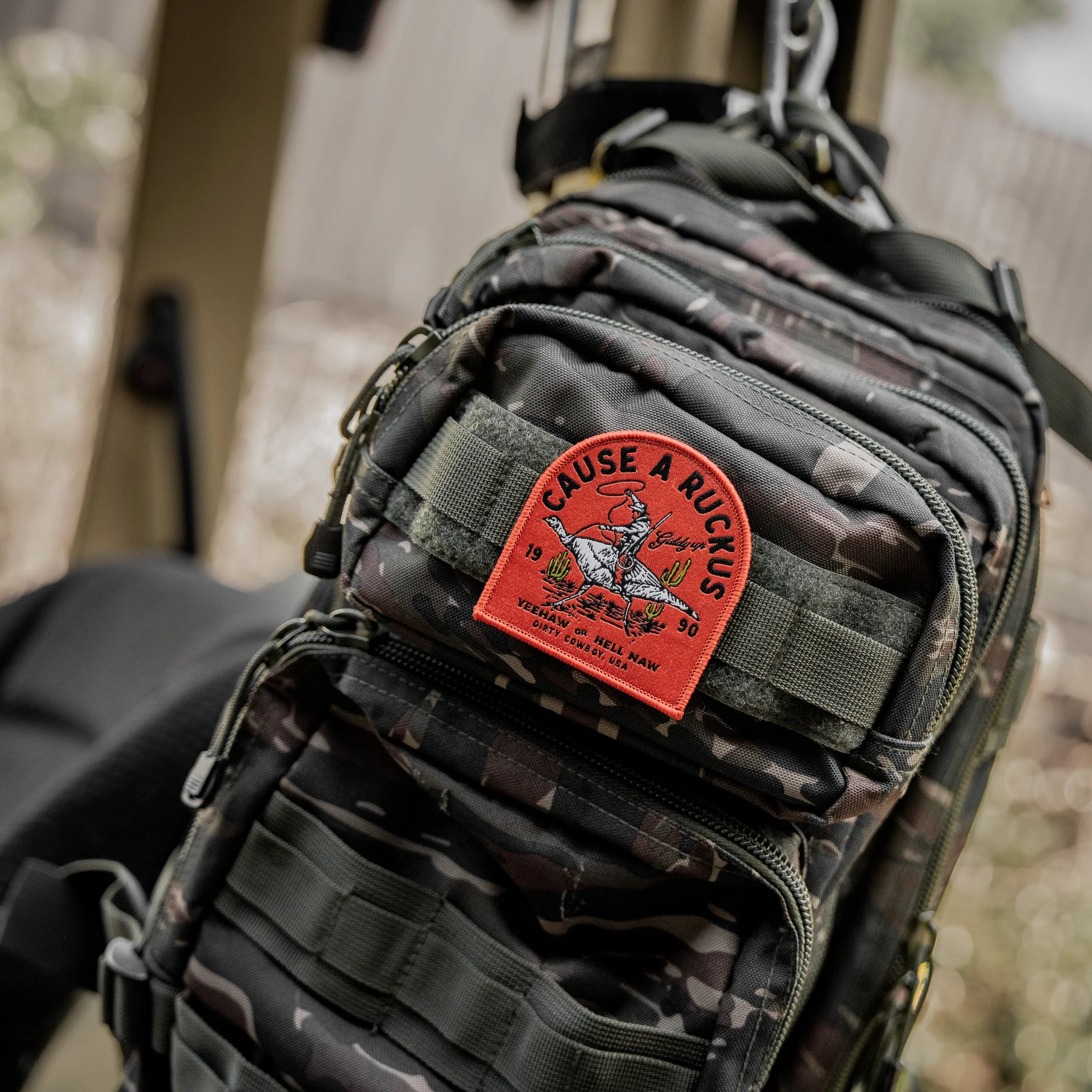 Cause A Ruckus Velcro Patch - Image 4