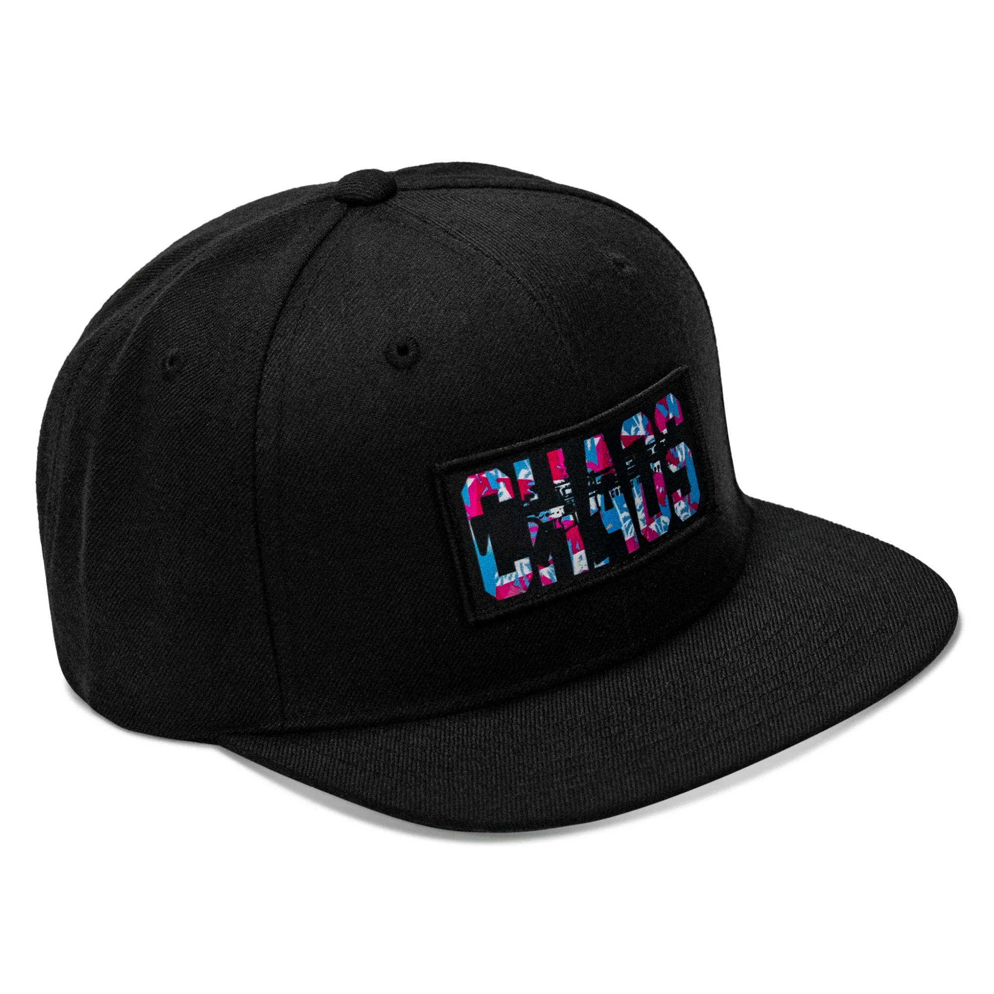 Chaos Hawaiian Flatbill SnapBack Hat - Image 12
