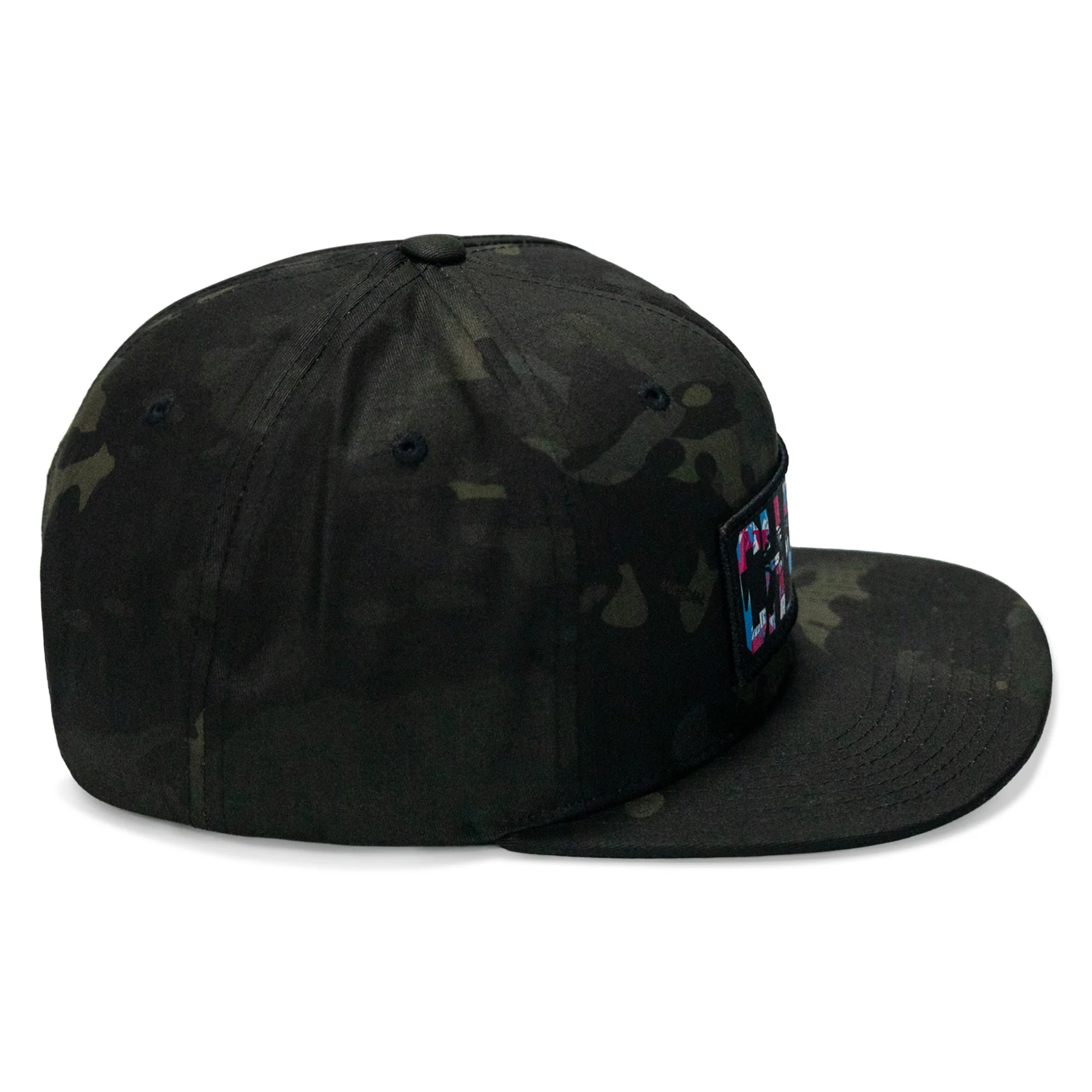 Chaos Hawaiian Flatbill SnapBack Hat - Image 5