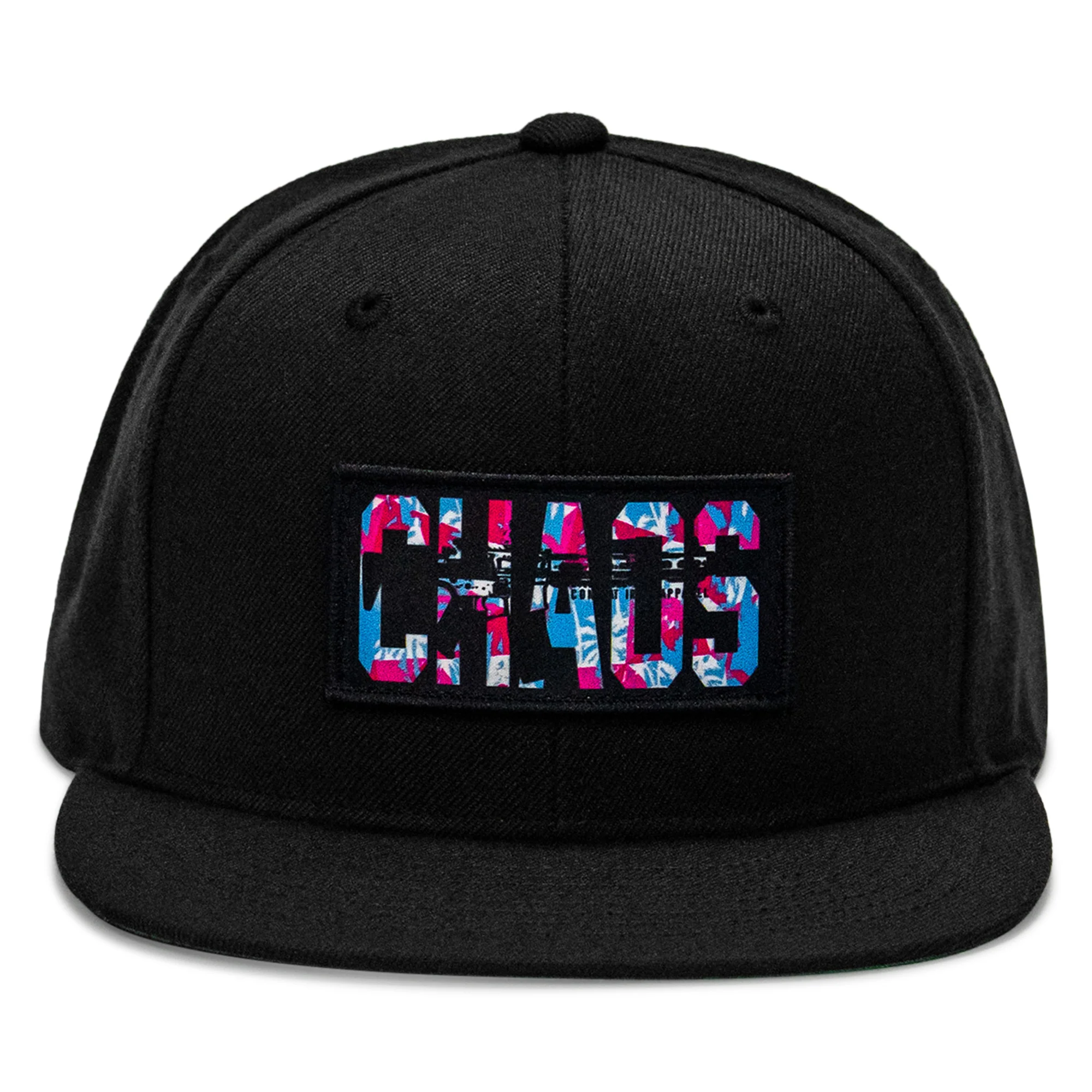 Chaos Hawaiian Flatbill SnapBack Hat - Image 6
