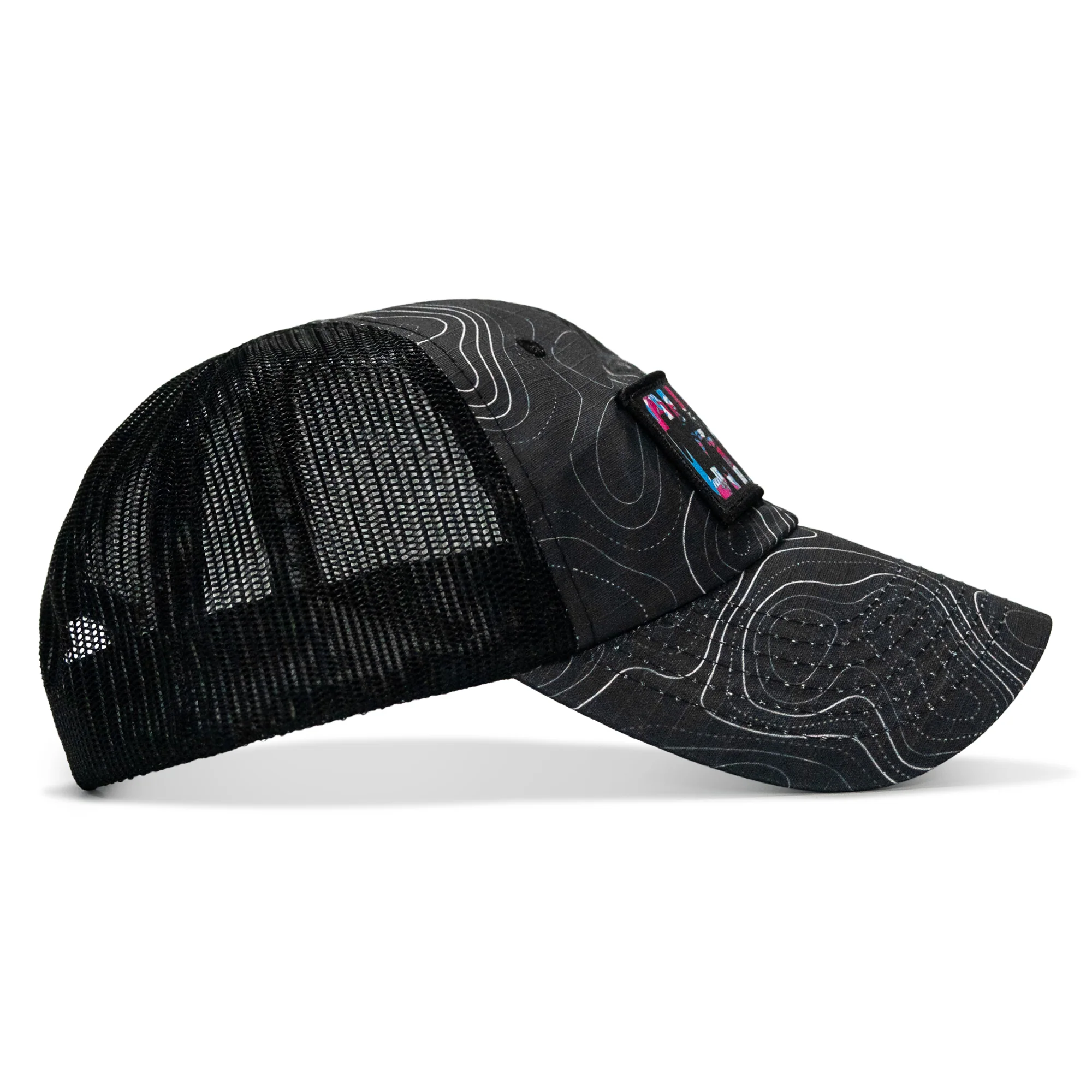 Chaos Hawaiian Patch Tactical Ripstop Mesh Snapback Hat - Image 18