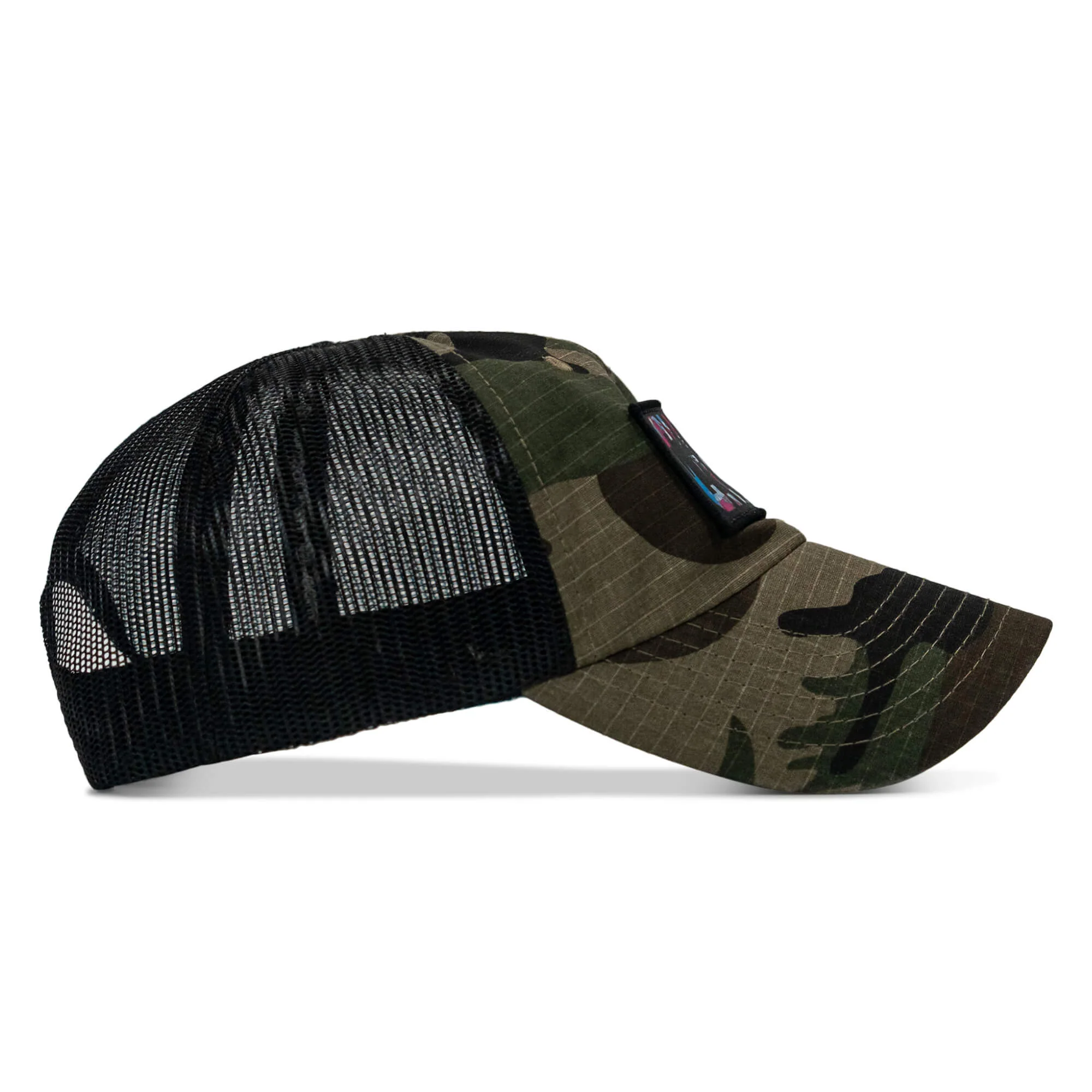 Chaos Hawaiian Patch Tactical Ripstop Mesh Snapback Hat - Image 5