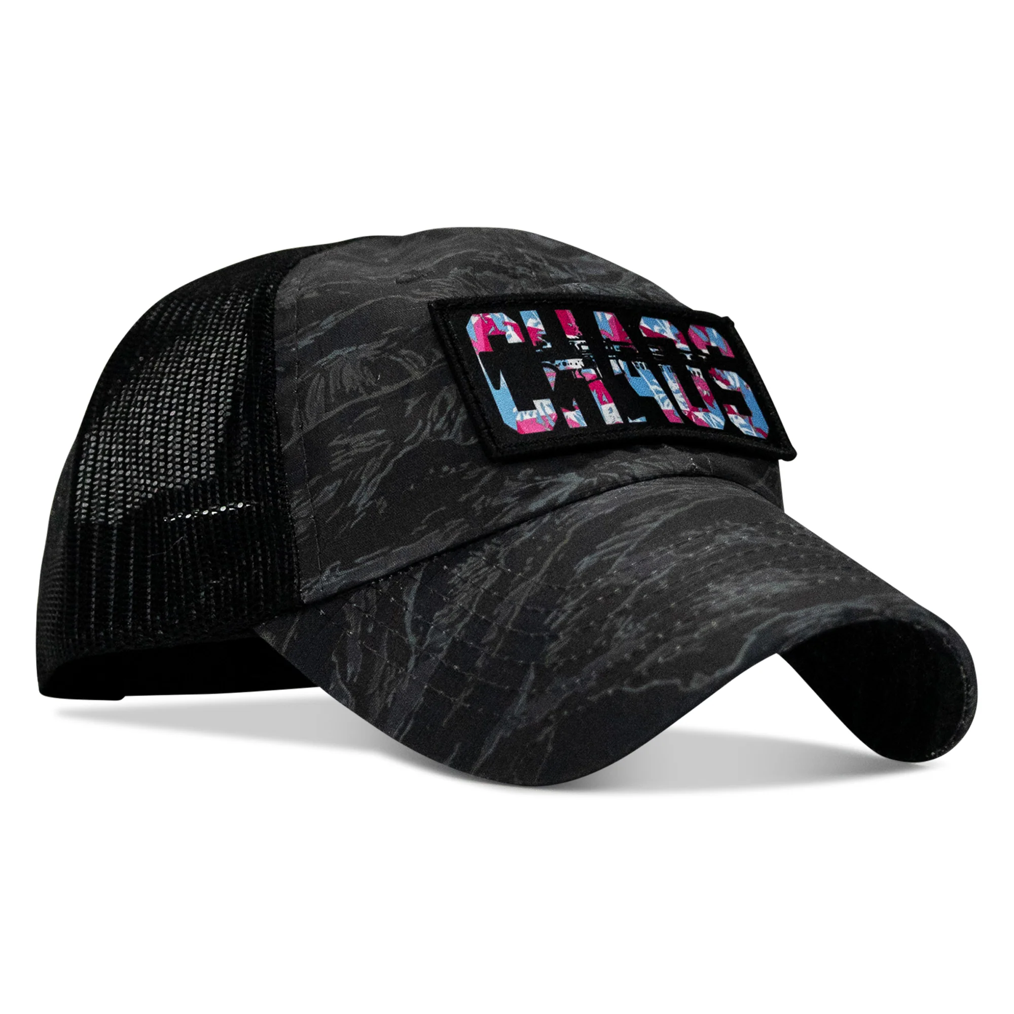 Chaos Hawaiian Patch Tactical Ripstop Mesh Snapback Hat - Image 9