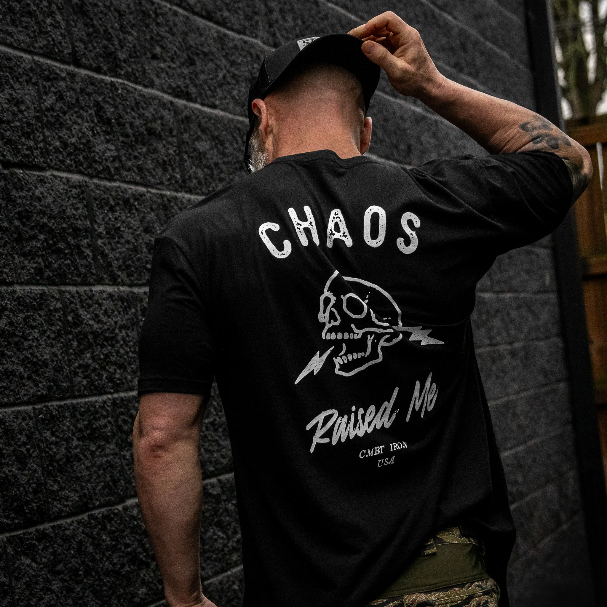 Chaos Raised Me Men's T-Shirt - Image 3