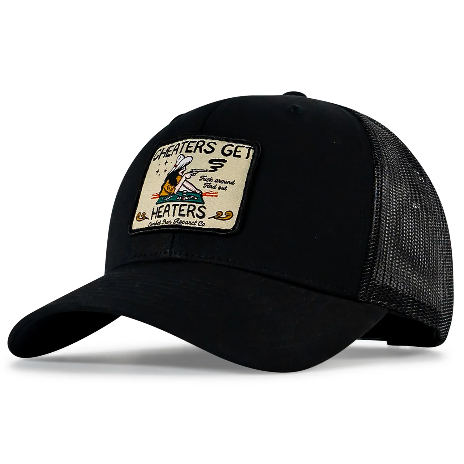 Cheaters Get Heaters Western Cowboy Patch SnapBack - Image 20