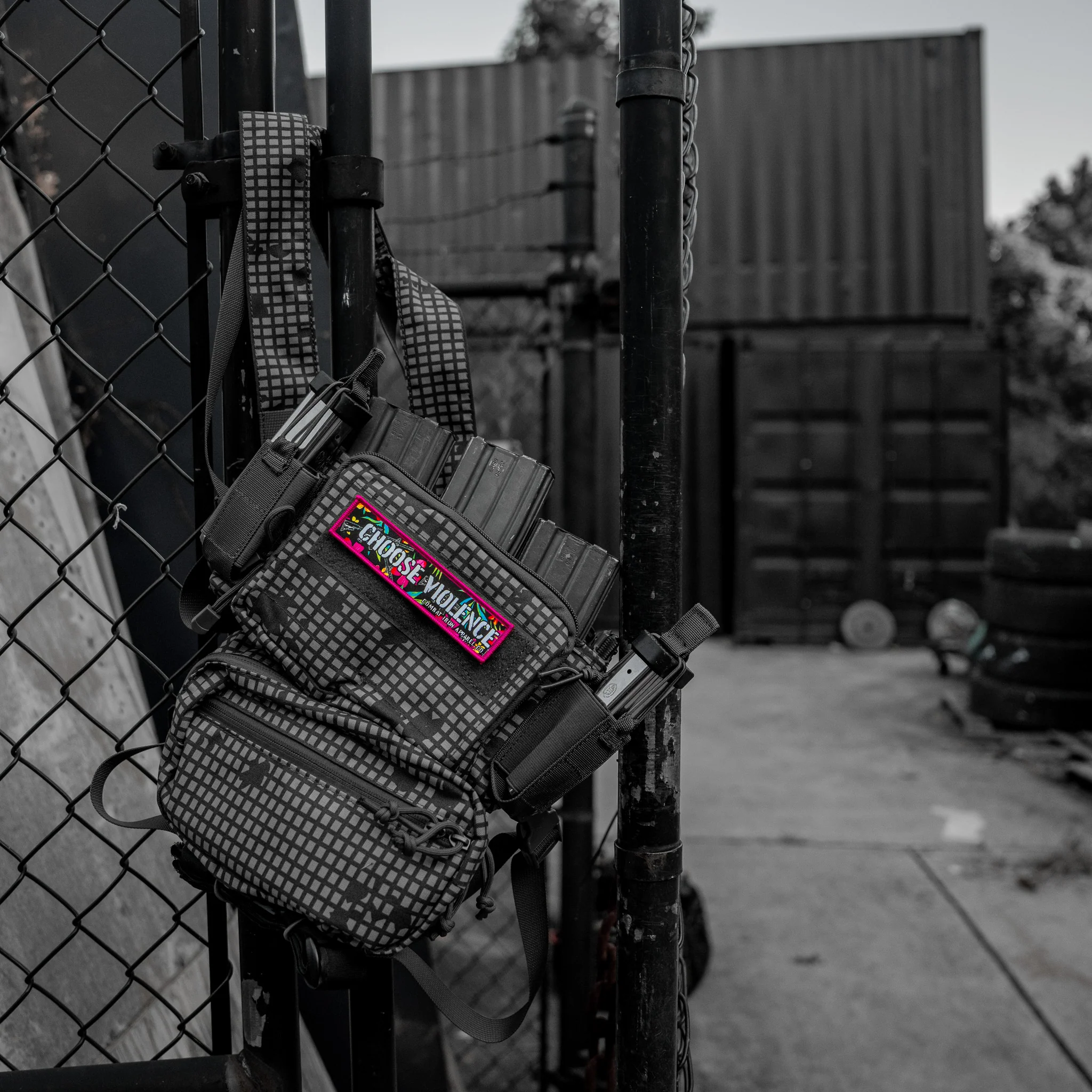 Choose Violence Velcro Patch - Image 6
