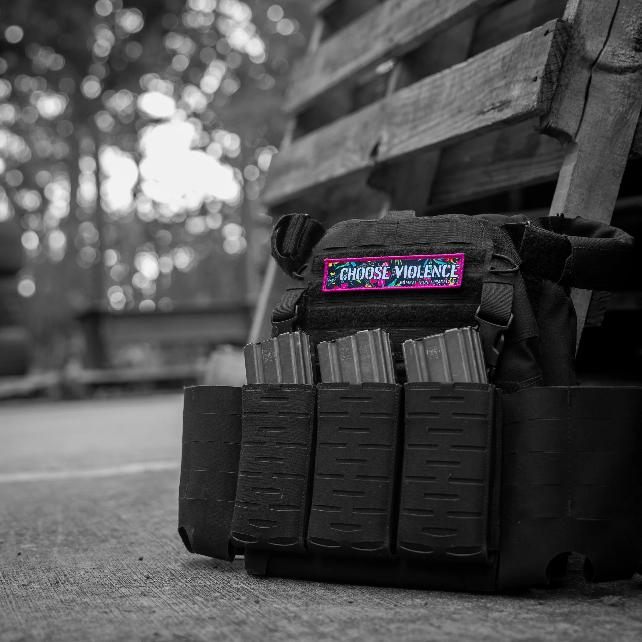 Choose Violence Velcro Patch - Image 8