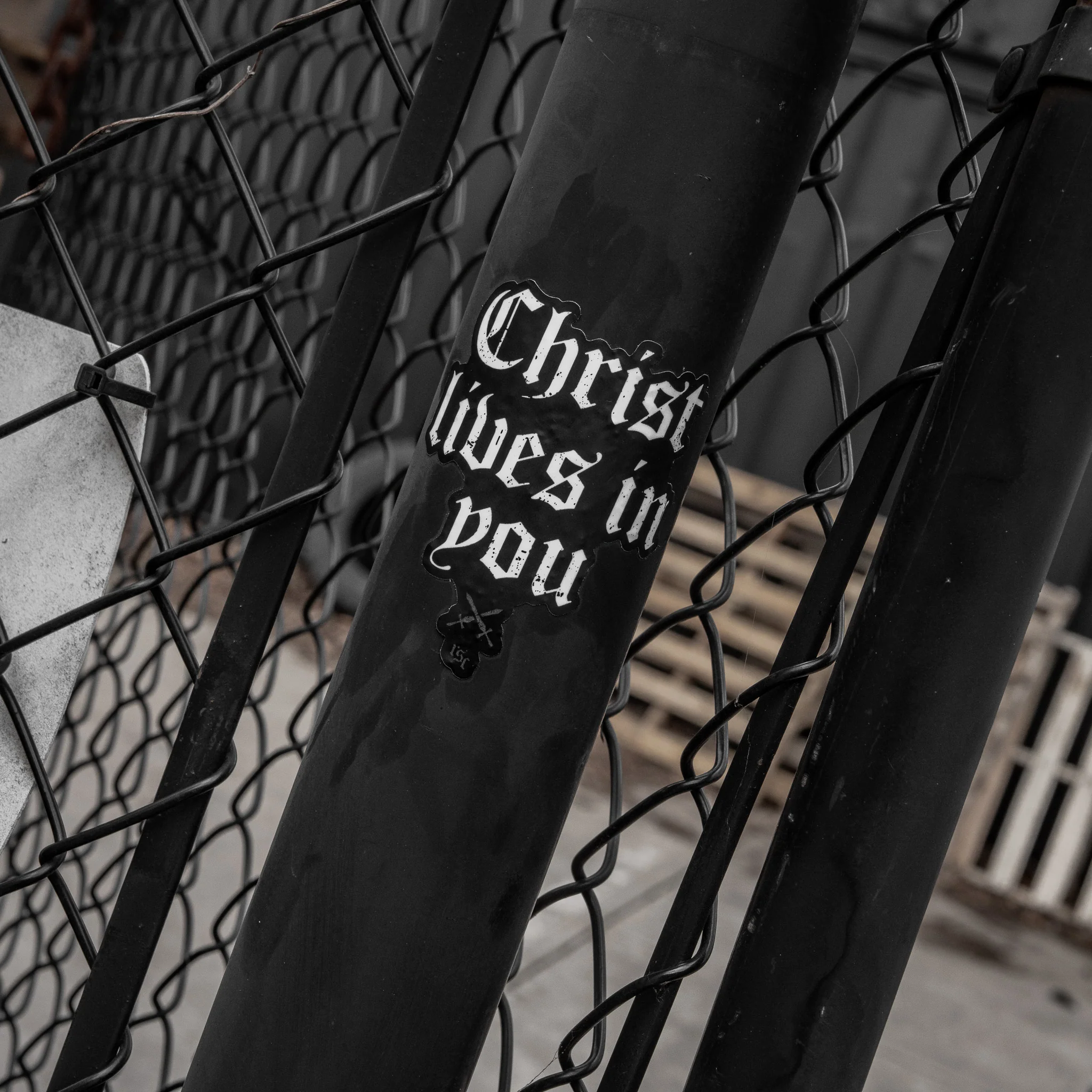 Christ Lives In You Decal - Image 3