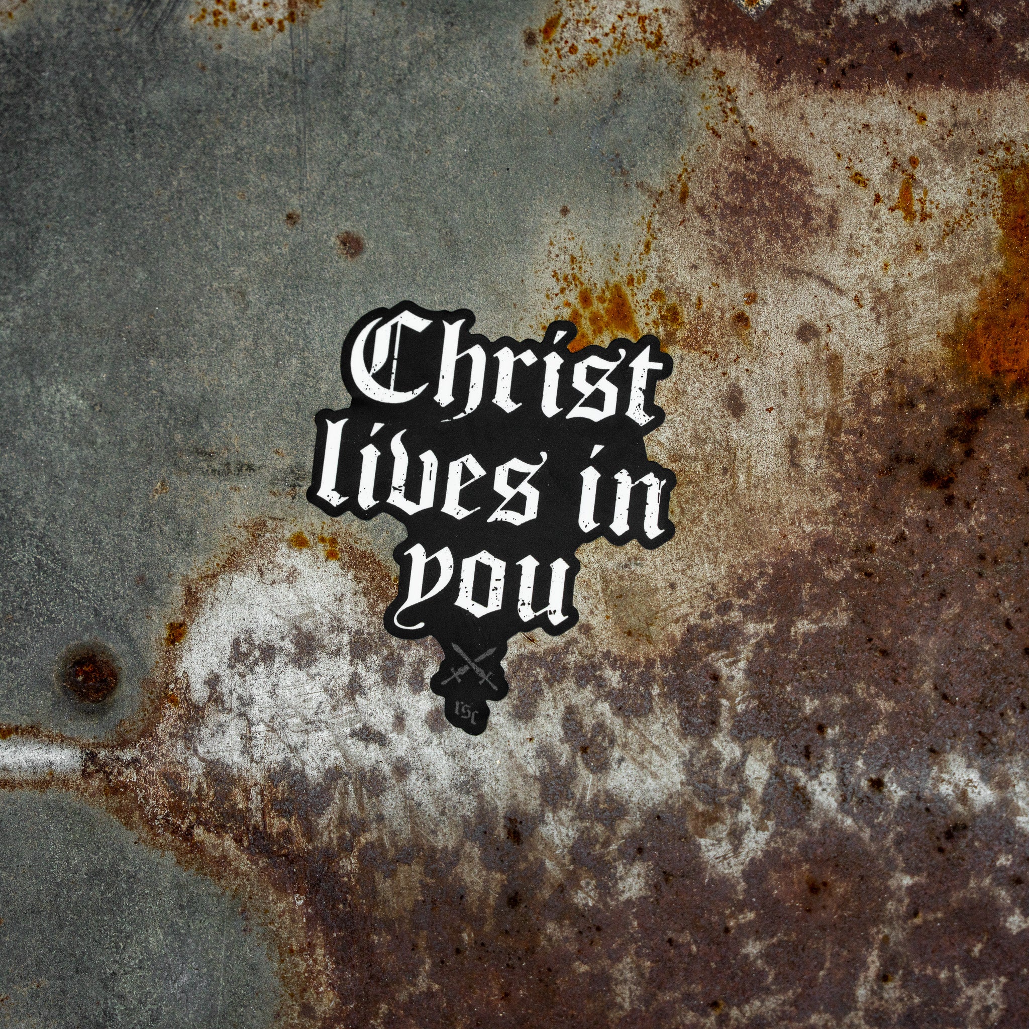 Christ Lives In You Decal - Image 4