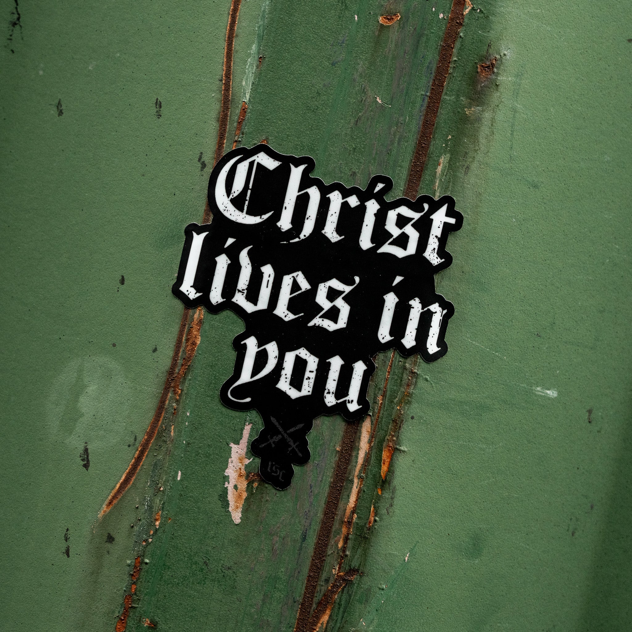 Christ Lives In You Decal - Image 5