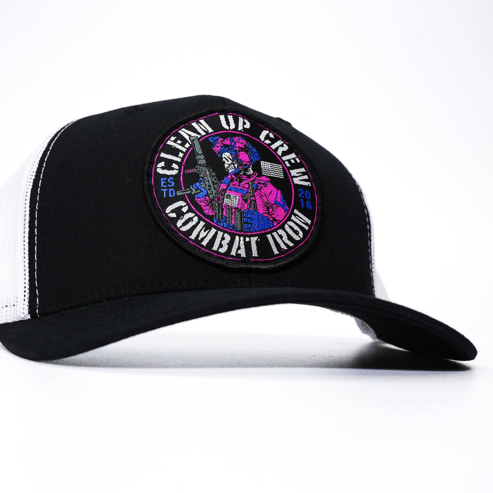 Clean Up Crew Miami Patch Mid-Profile Mesh Snapback Hat - Image 4