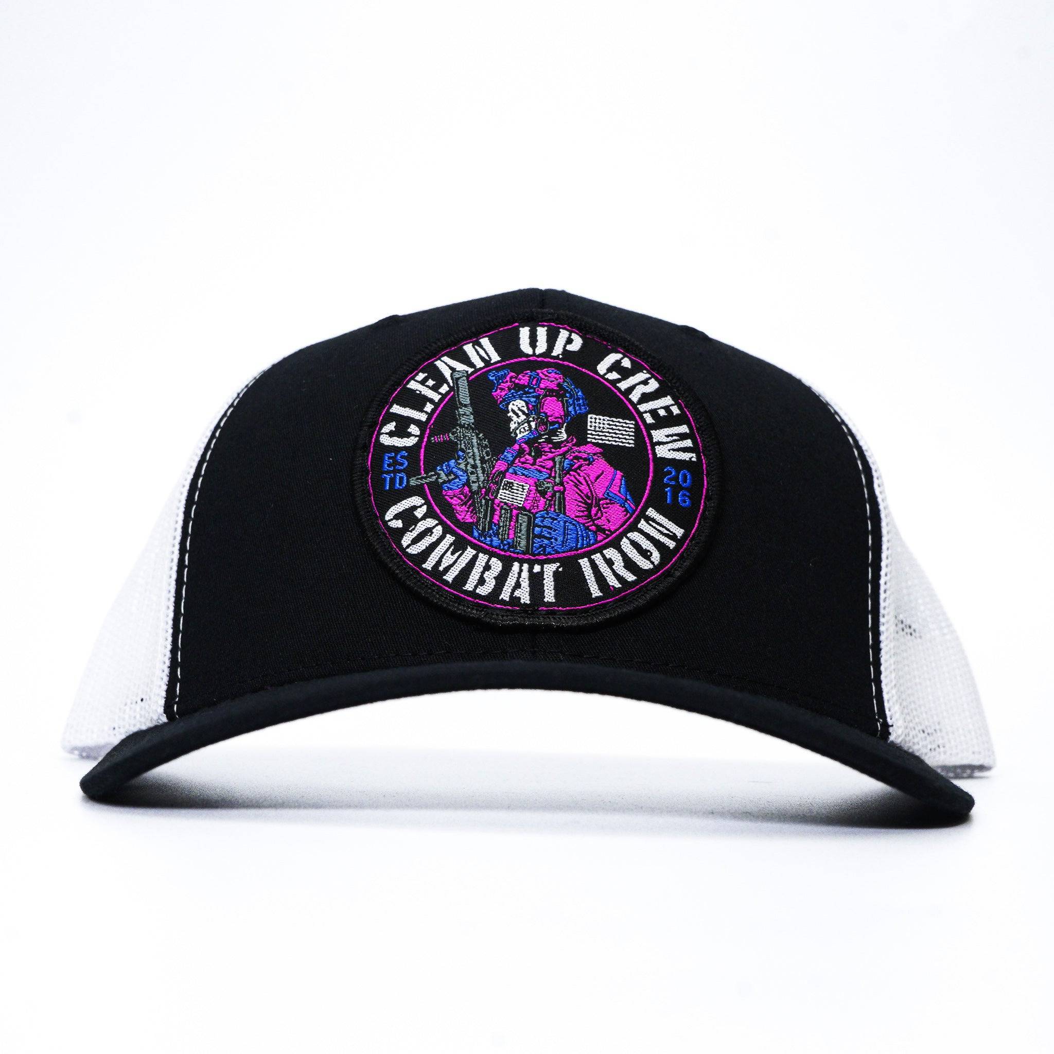 Clean Up Crew Miami Patch Mid-Profile Mesh Snapback Hat - Image 5