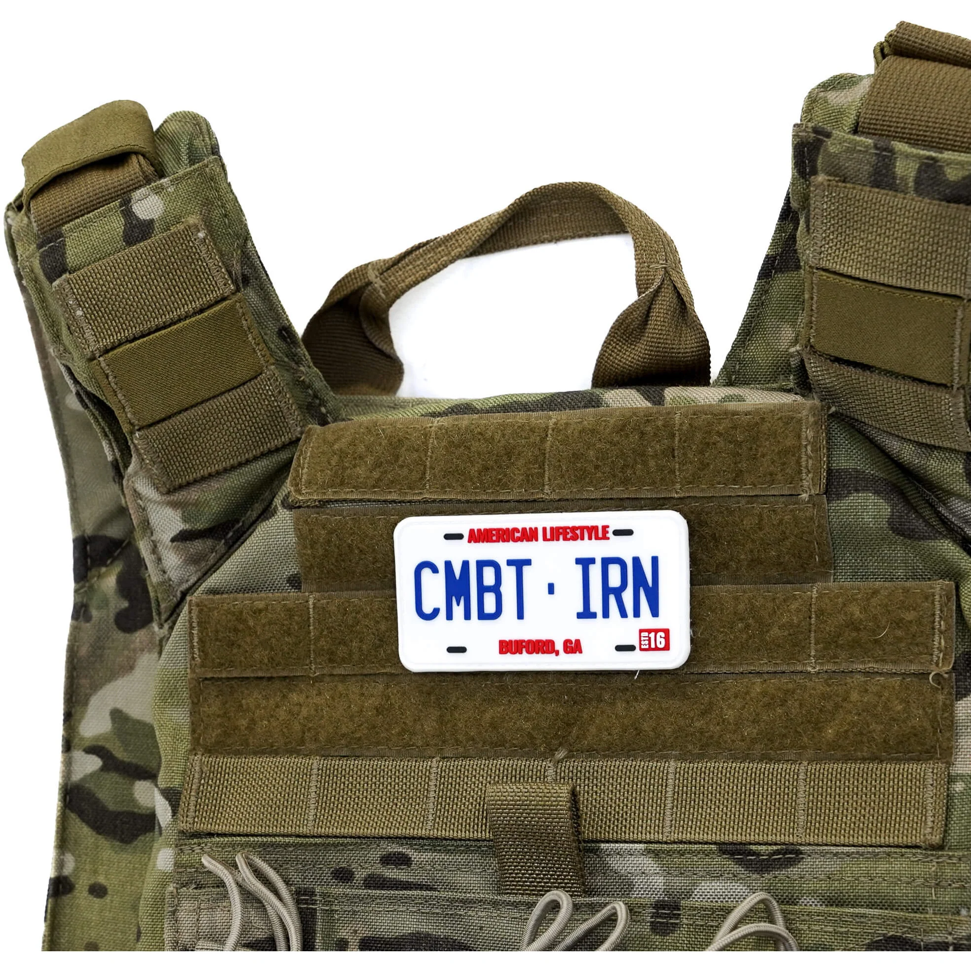 CMBTIRN AMERICAN LIFESTYLE LICENSE PLATE 3D PVC PATCH - Image 7