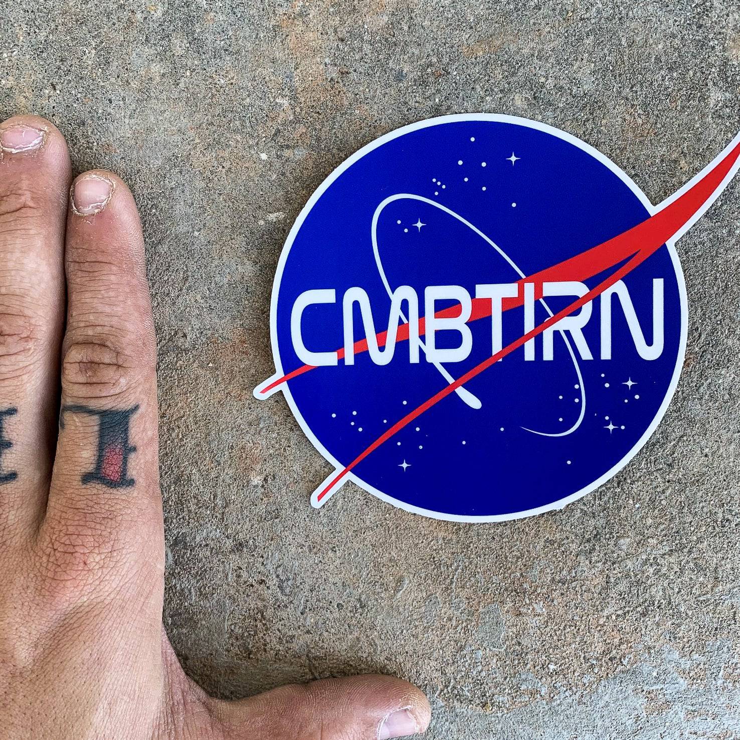 CMBTIRN NASA SPACE EDITION DECAL - Image 3
