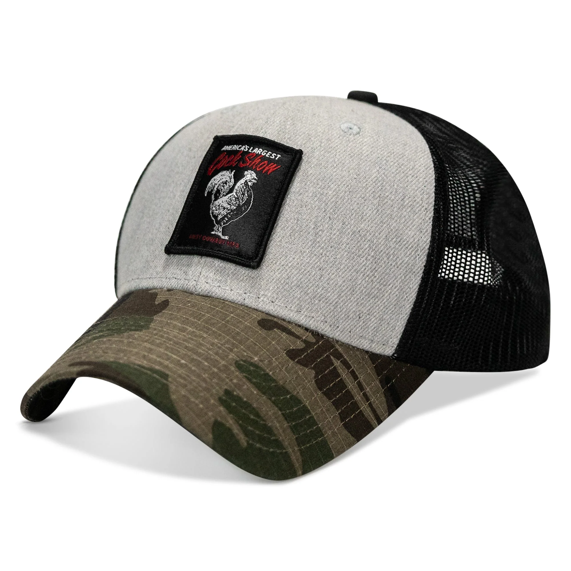 Cock Show Patch Classic Snapback Hat - Image 2