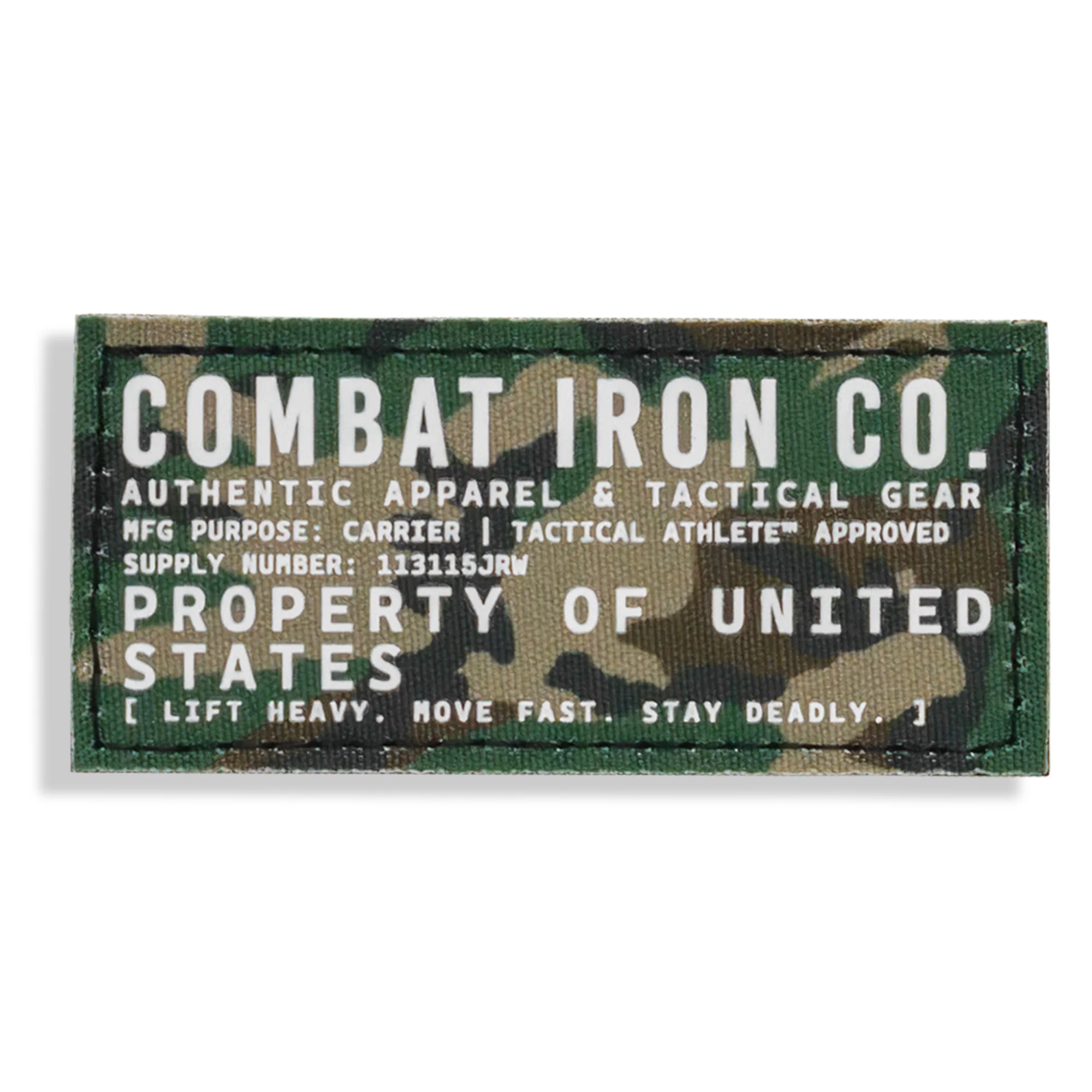 Combat Iron Co. Authentic Brand Velcro Patch - Image 11