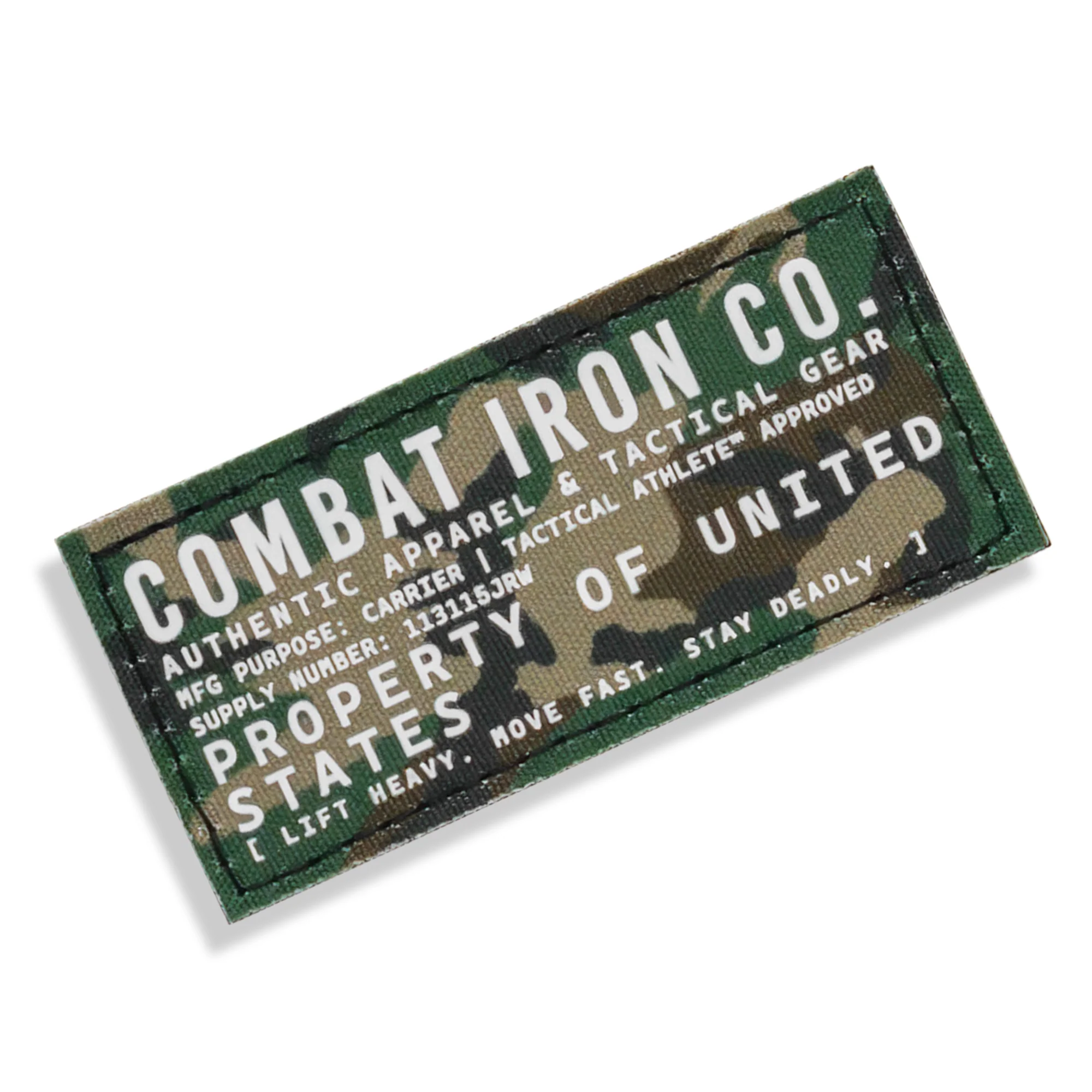 Combat Iron Co. Authentic Brand Velcro Patch - Image 13
